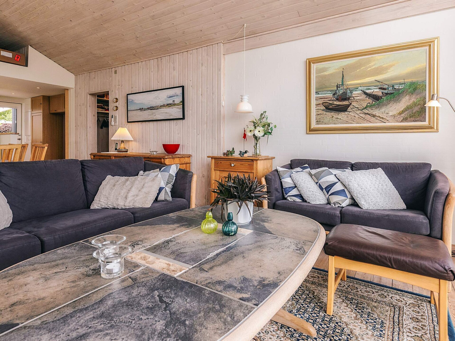 Vrijstaand vakantiehuis met zeezicht op 200m van het strand in Sæby - foto 18