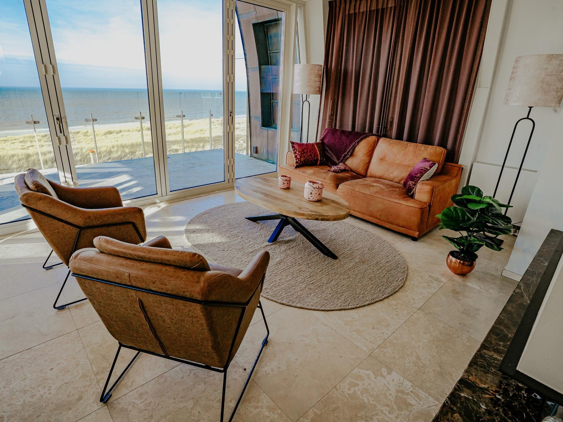 Luxueus duplexappartement De ZeeParel Pink Shrimp met zeezicht in Egmond - foto 11