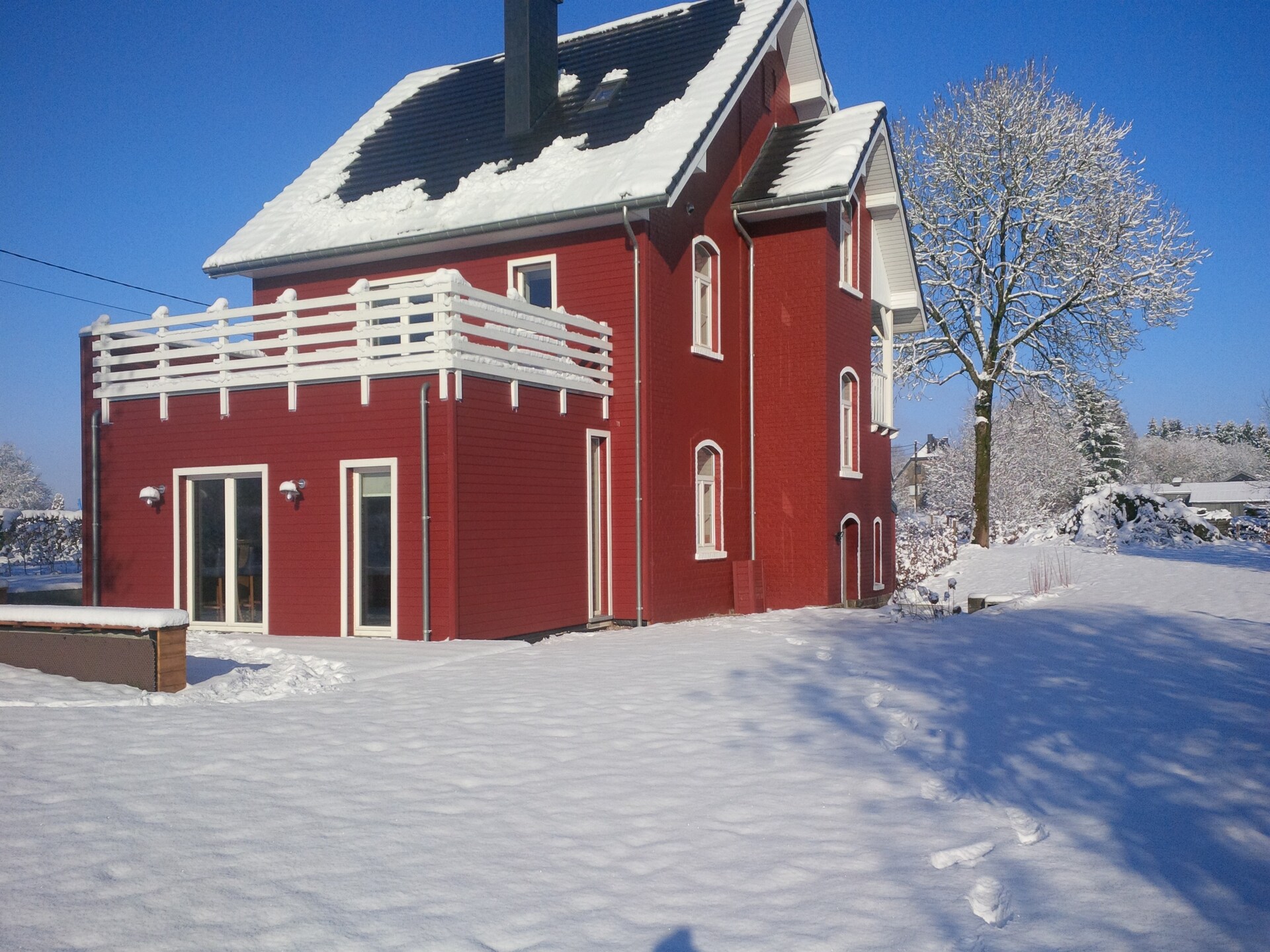 Ruim vakantiehuis voor 9 personen met sauna bij skilift in Waimes - foto 40