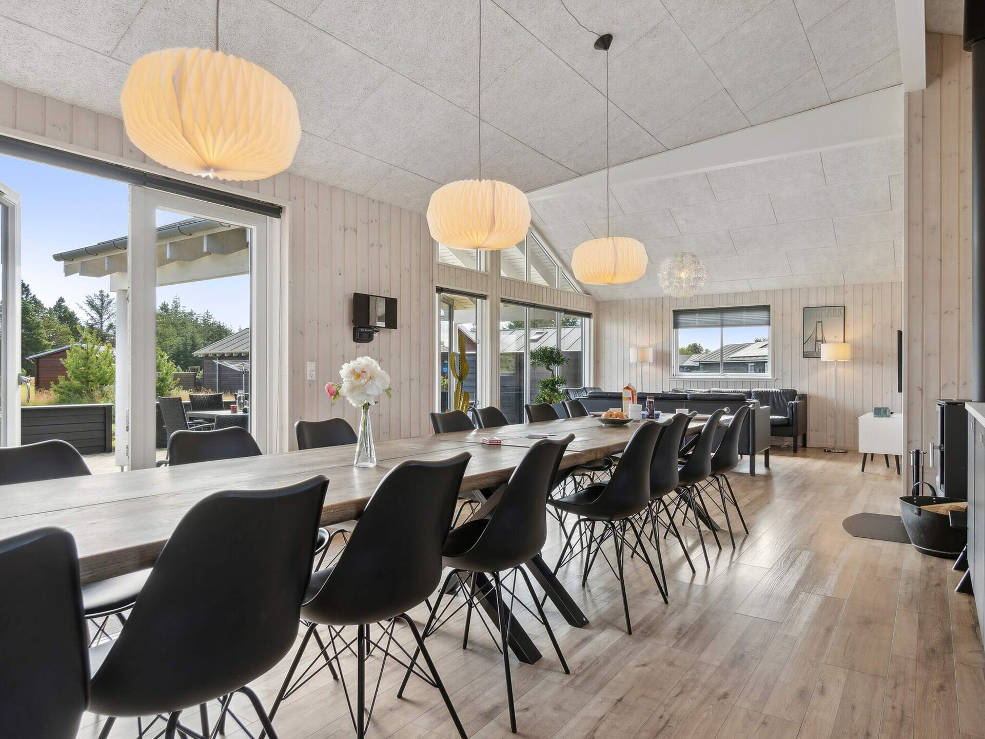 Groots vakantiehuis met zwembad, sauna en activiteitenruimte op 300m van zee in Ålbæk - foto 26