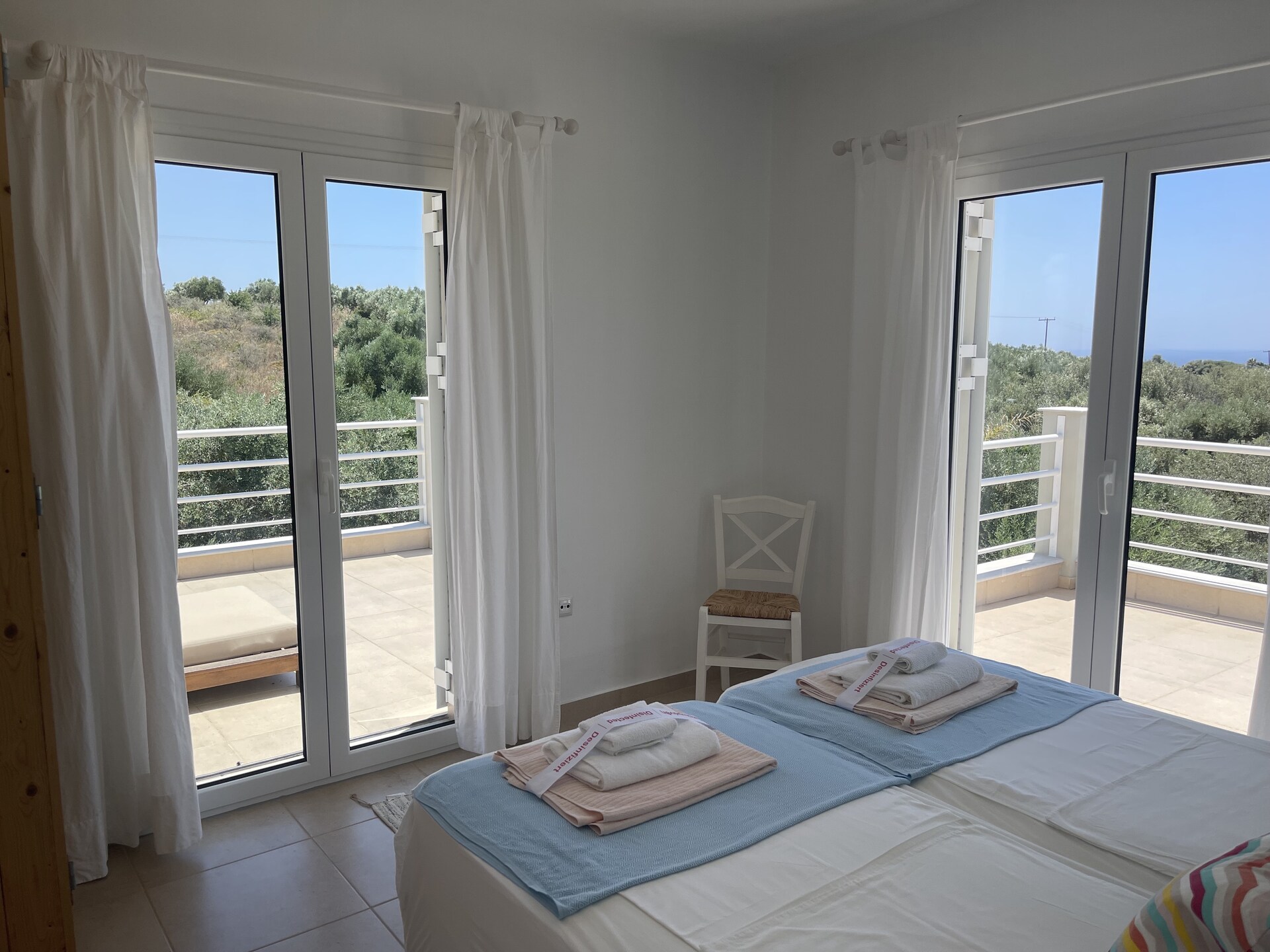 Villa Elia: Luxe privévilla met panoramisch uitzicht in olijfgaard nabij Finikounda - foto 10