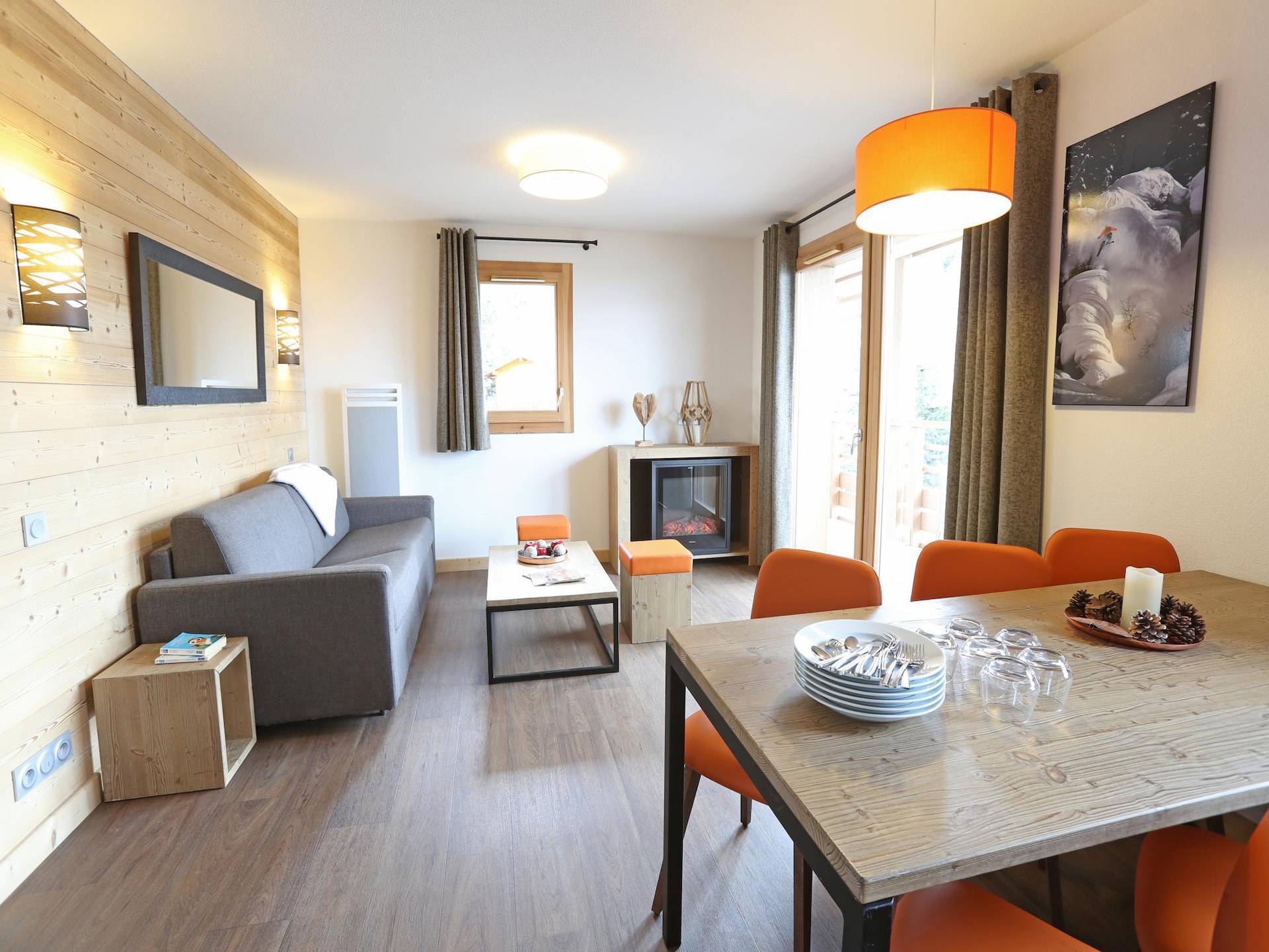 Appartement aan de piste in Les Menuires – 4 personen, huisdier welkom - foto 9