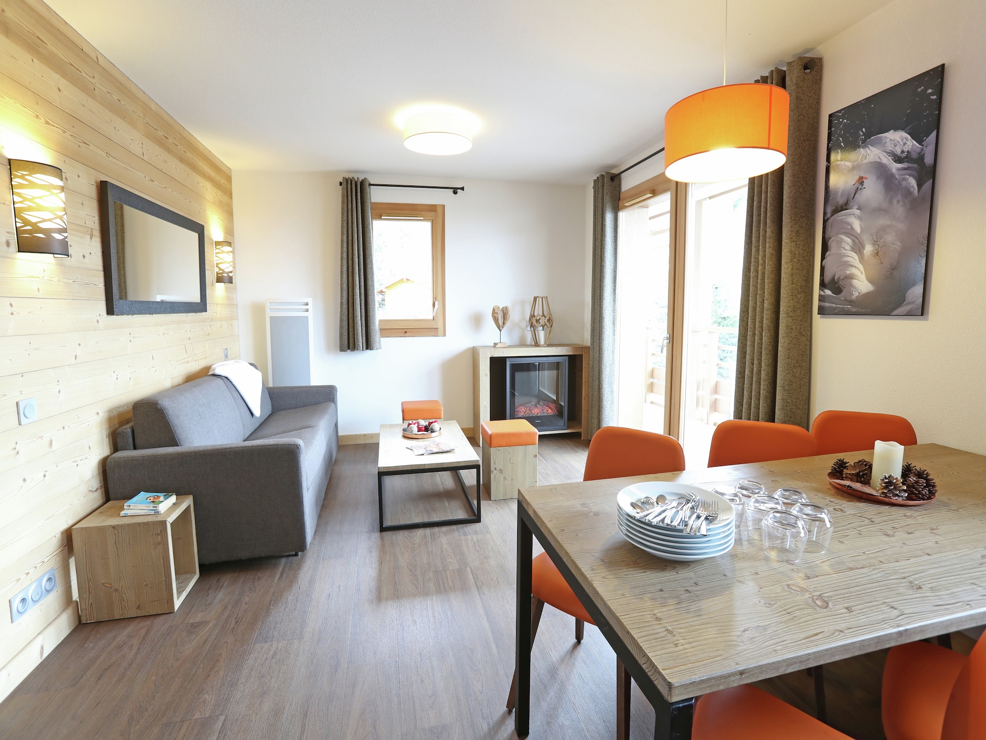 Luxe appartement 6p direct aan de piste in Les Menuires – hond welkom - foto 9