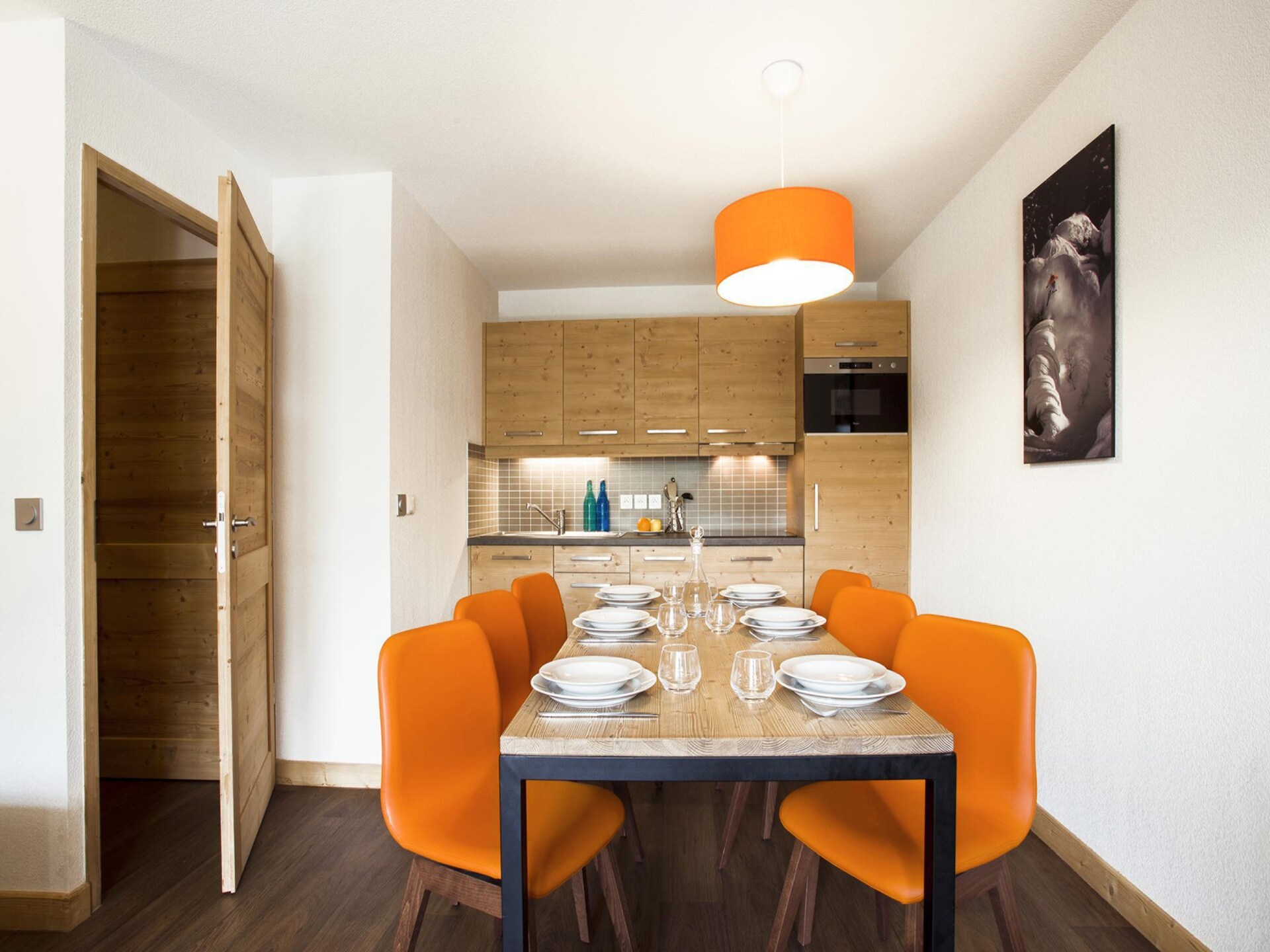 Luxe appartement 6p direct aan de piste in Les Menuires – hond welkom - foto 10