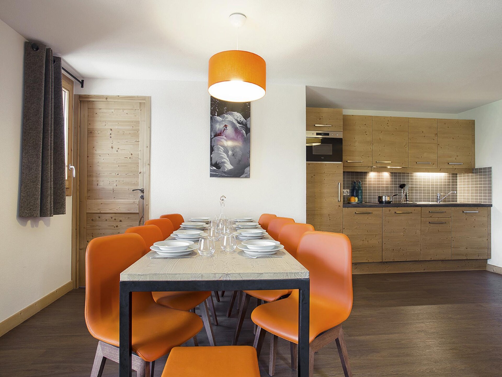 Luxe appartement Les Menuires: direct aan de piste, 6 personen - foto 9