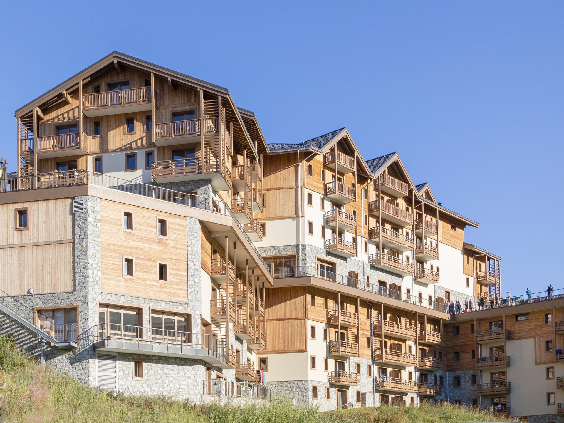 Luxe appartement Les Menuires: direct aan de piste, 6 personen - foto 5