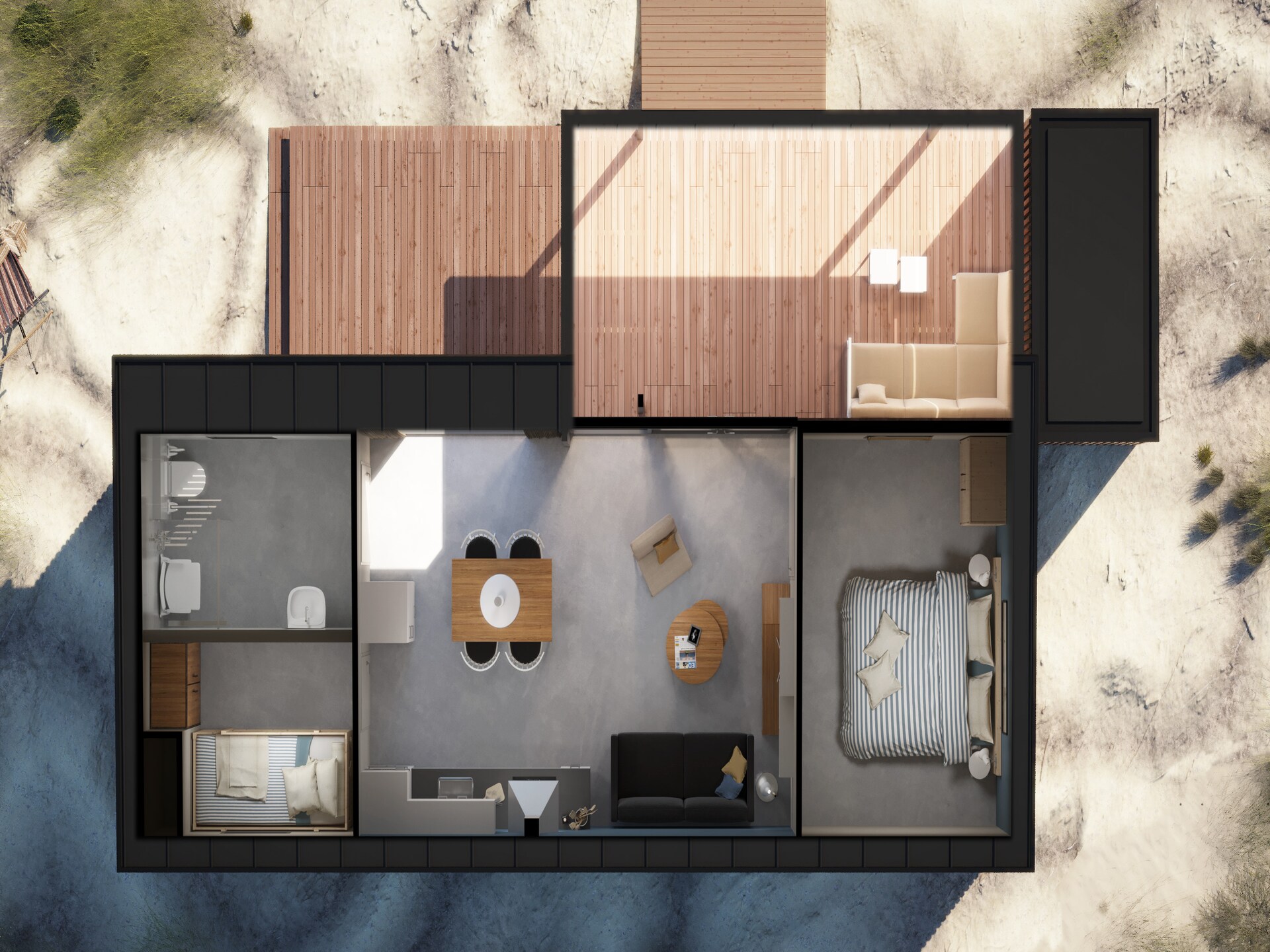 Sea Lodge Ameland: modern vakantiehuis in de duinen, honden welkom - foto 11