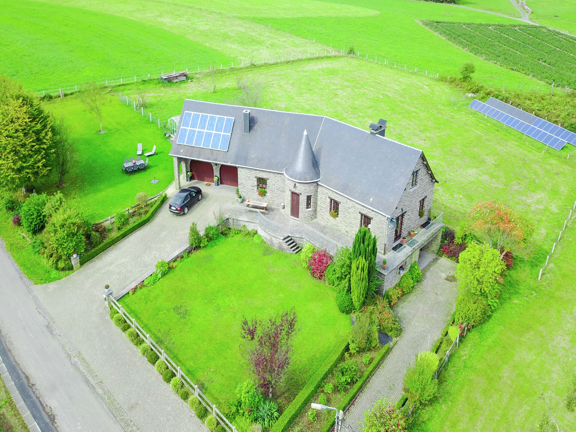 9-persoons villa Bièvre met open haard en eigen weide - foto 40