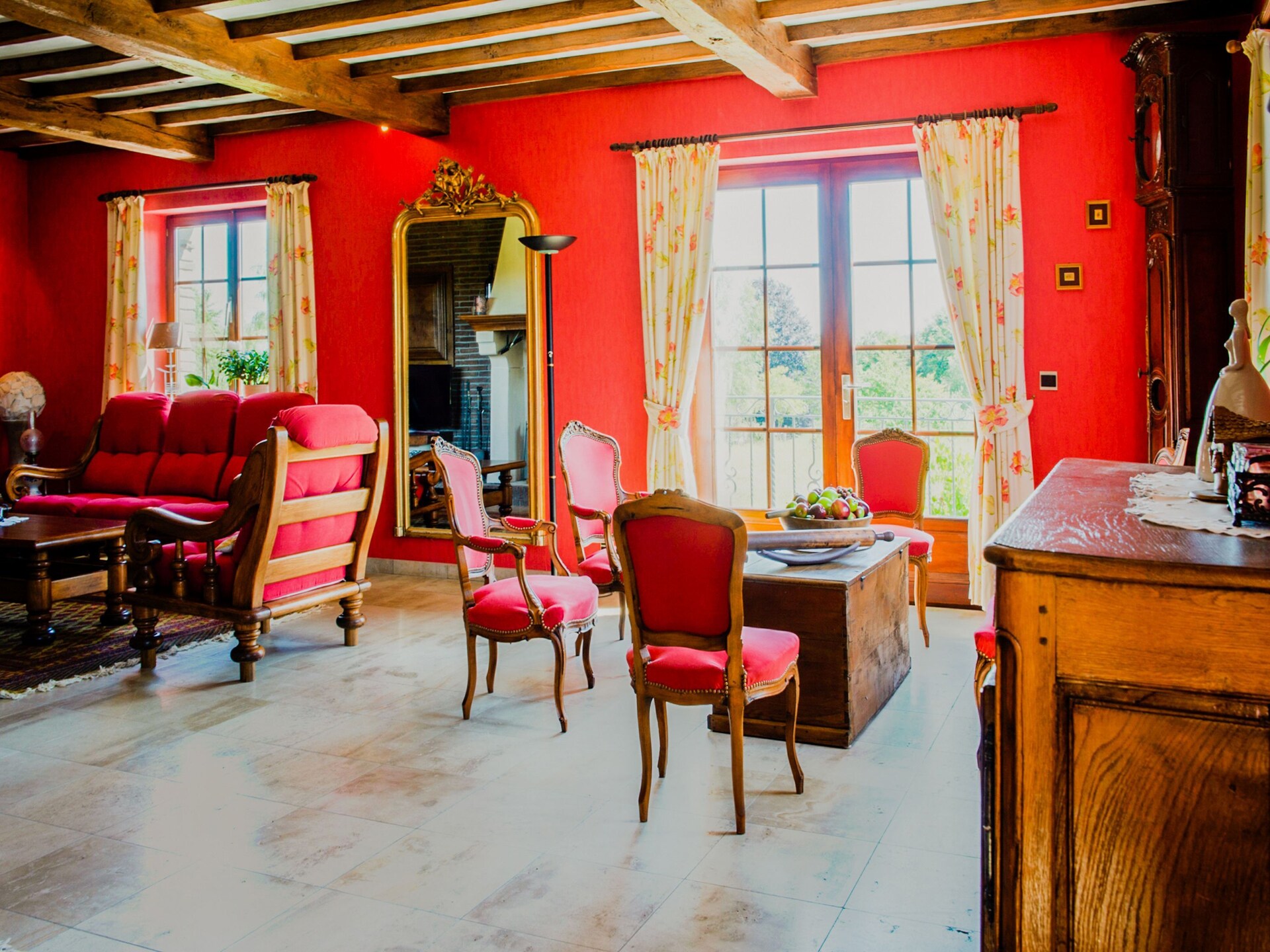 9-persoons villa Bièvre met open haard en eigen weide - foto 4