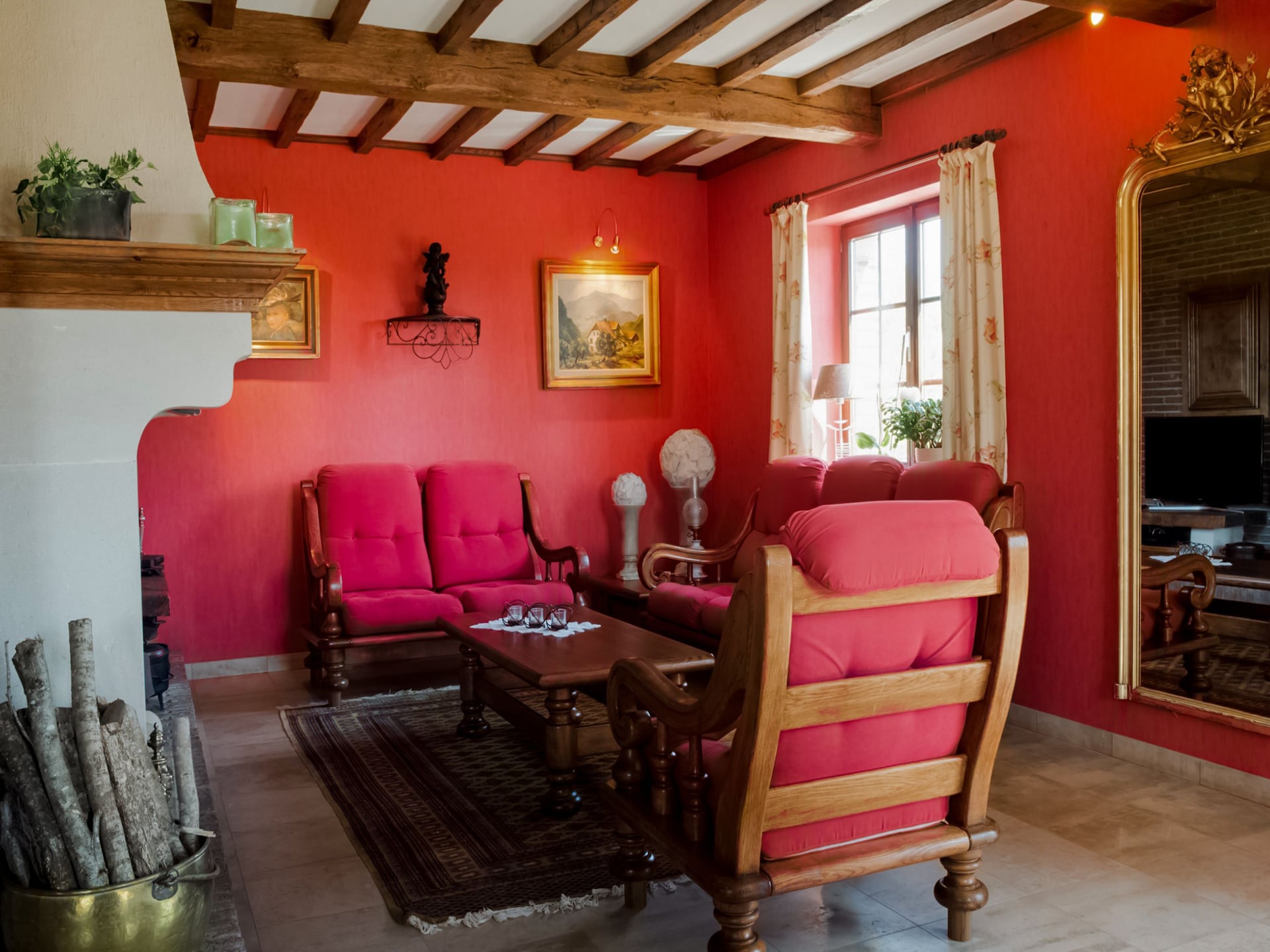 9-persoons villa Bièvre met open haard en eigen weide - foto 14