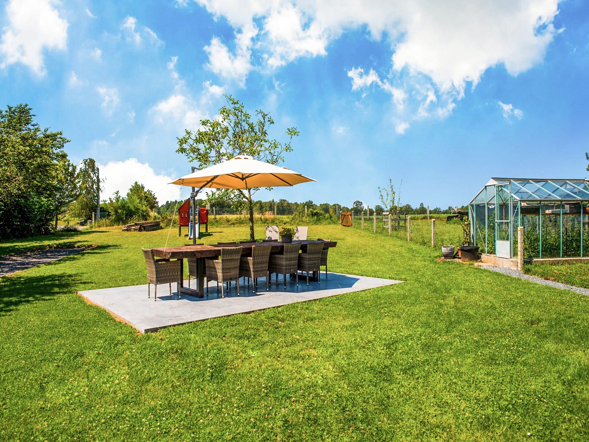 9-persoons villa Bièvre met open haard en eigen weide - foto 6