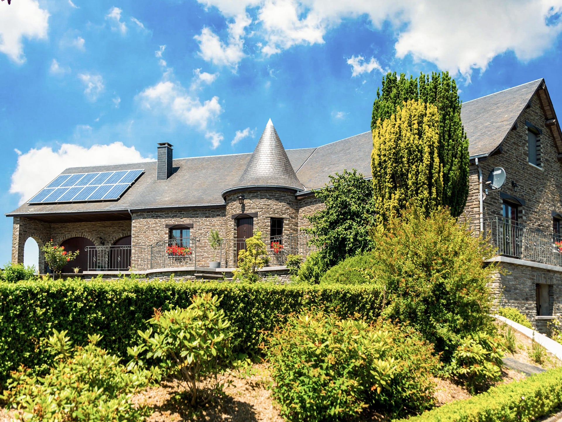 9-persoons villa Bièvre met open haard en eigen weide - foto 35