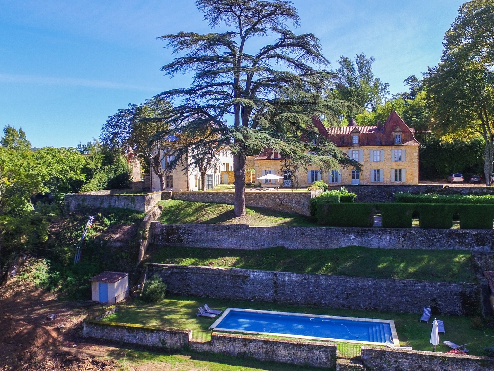 Authentiek landhuis voor 9 personen met privébos en zwembad in de Dordogne - foto 38