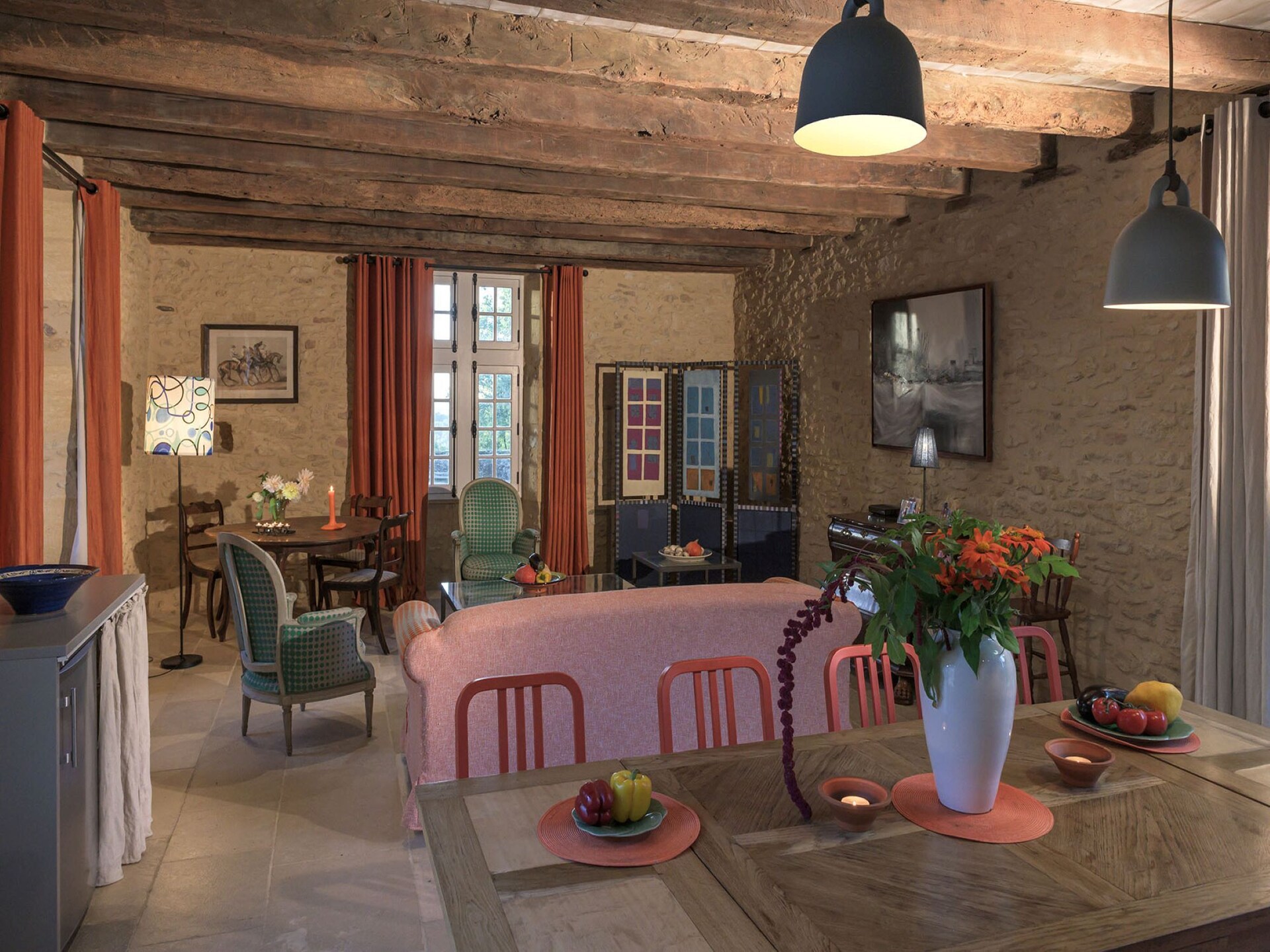 Authentiek landhuis voor 9 personen met privébos en zwembad in de Dordogne - foto 10