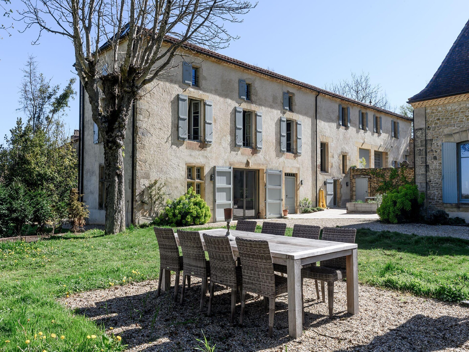 Authentiek landhuis voor 9 personen met privébos en zwembad in de Dordogne - foto 2