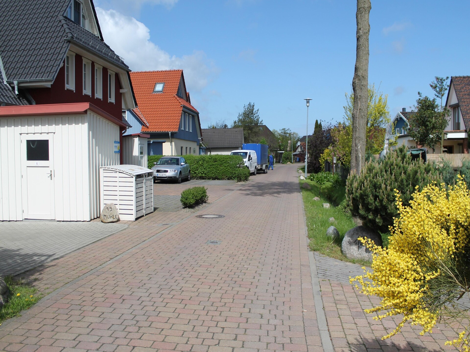 Vrijstaand vakantiehuis met open haard en tuin, 1,2 km van het strand - foto 28