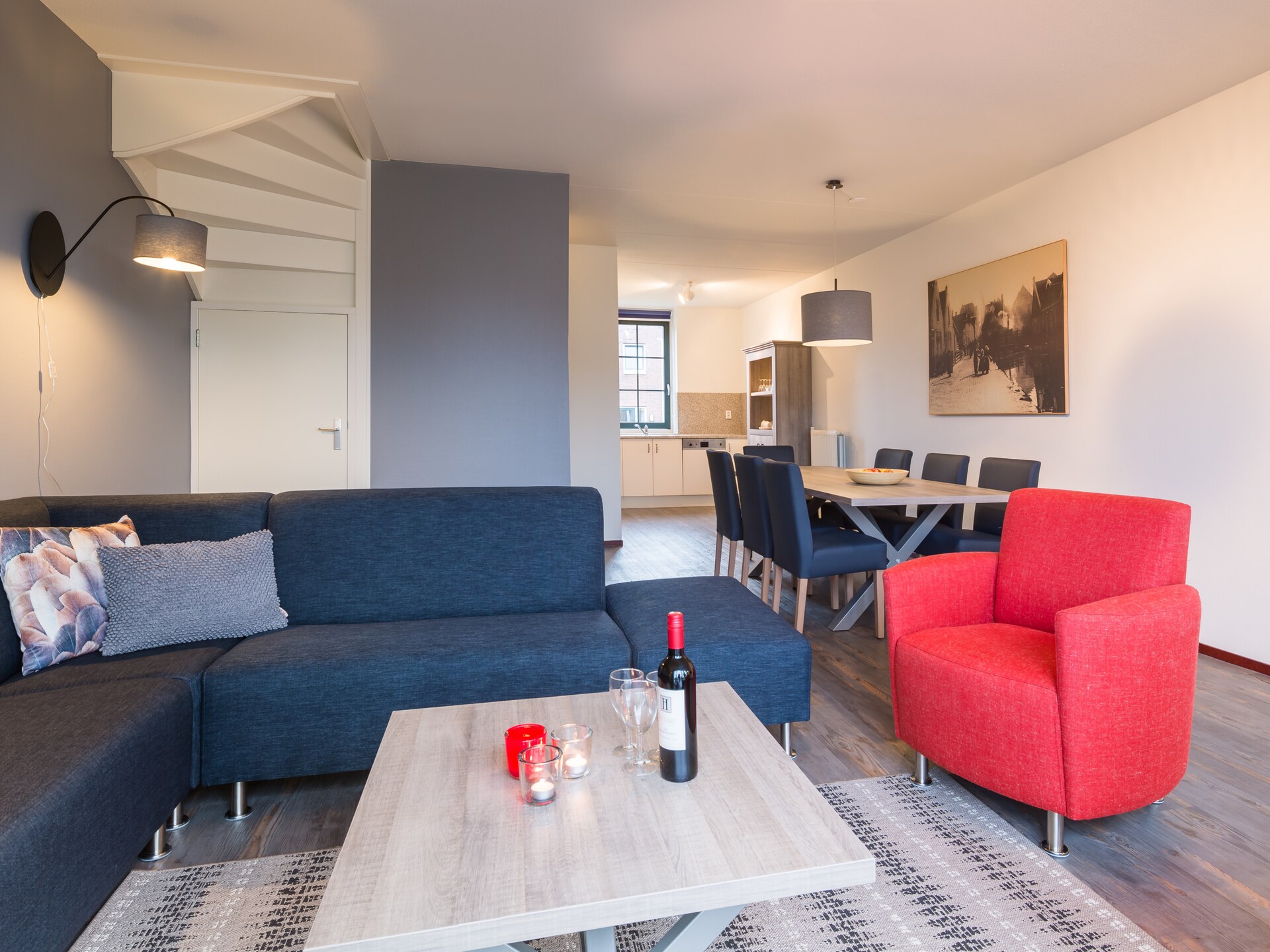 Modern appartement voor 7 personen op Marinapark Volendam aan het water - foto 6