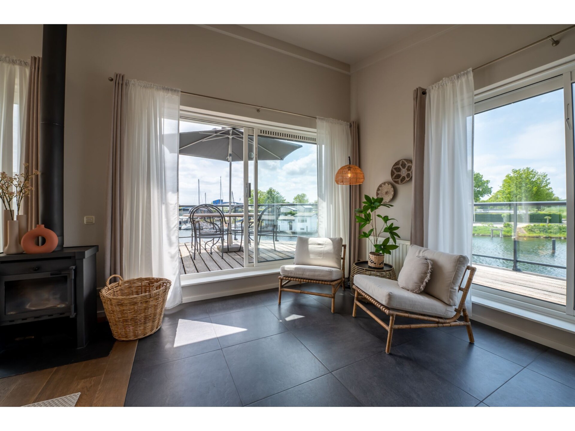 Luxe watervilla met aanlegsteiger aan het Veerse Meer in Kortgene - foto 12