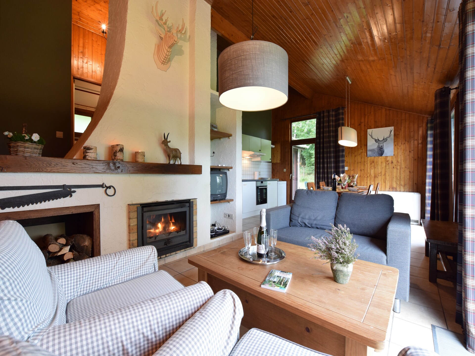 Op 1,0 km van het meer: knus 4-persoons vakantiehuis in Tenneville - foto 2
