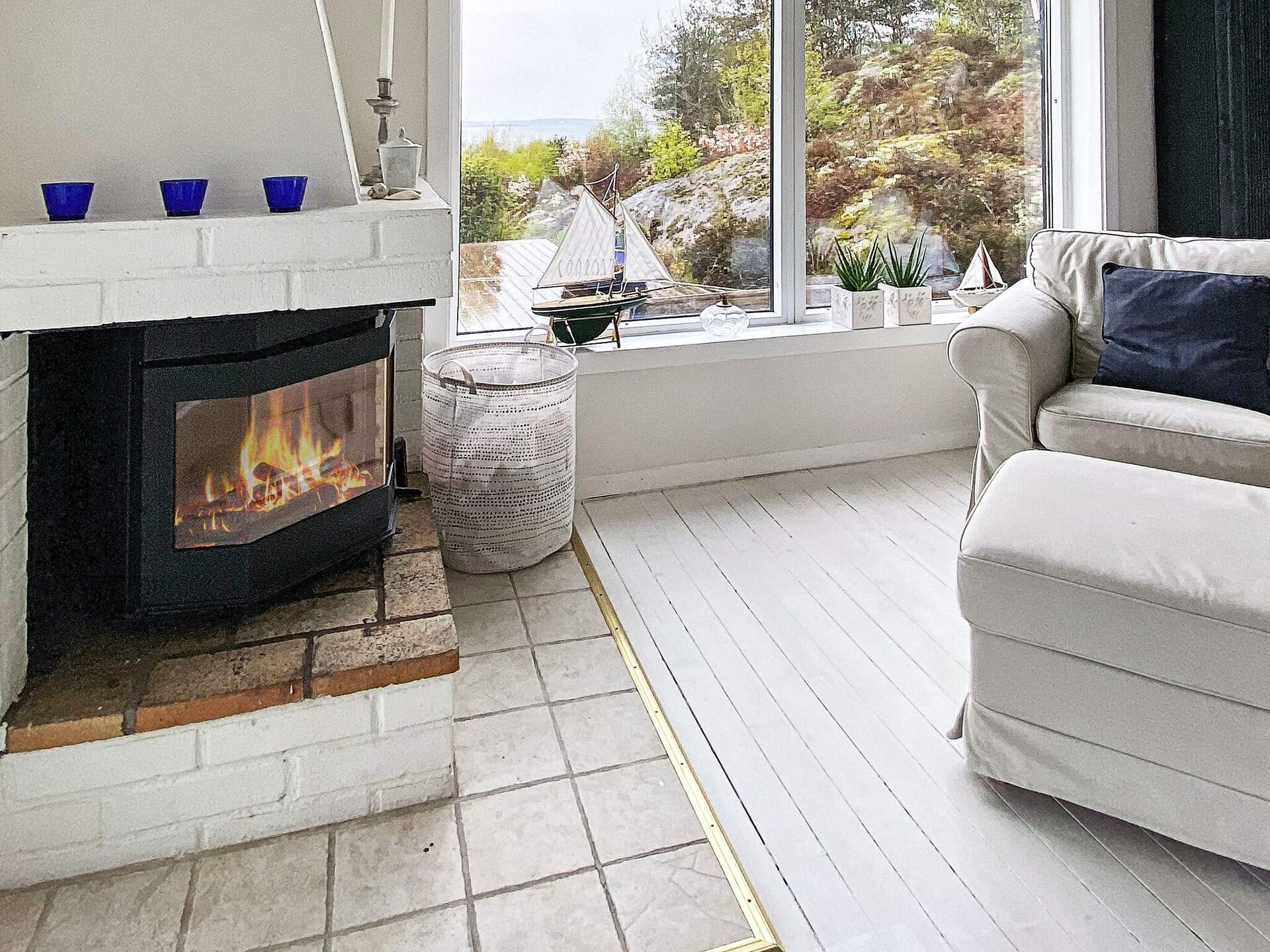 Vrijstaand vakantiehuis met zeezicht op 100 meter van de kust bij Varberg - foto 22