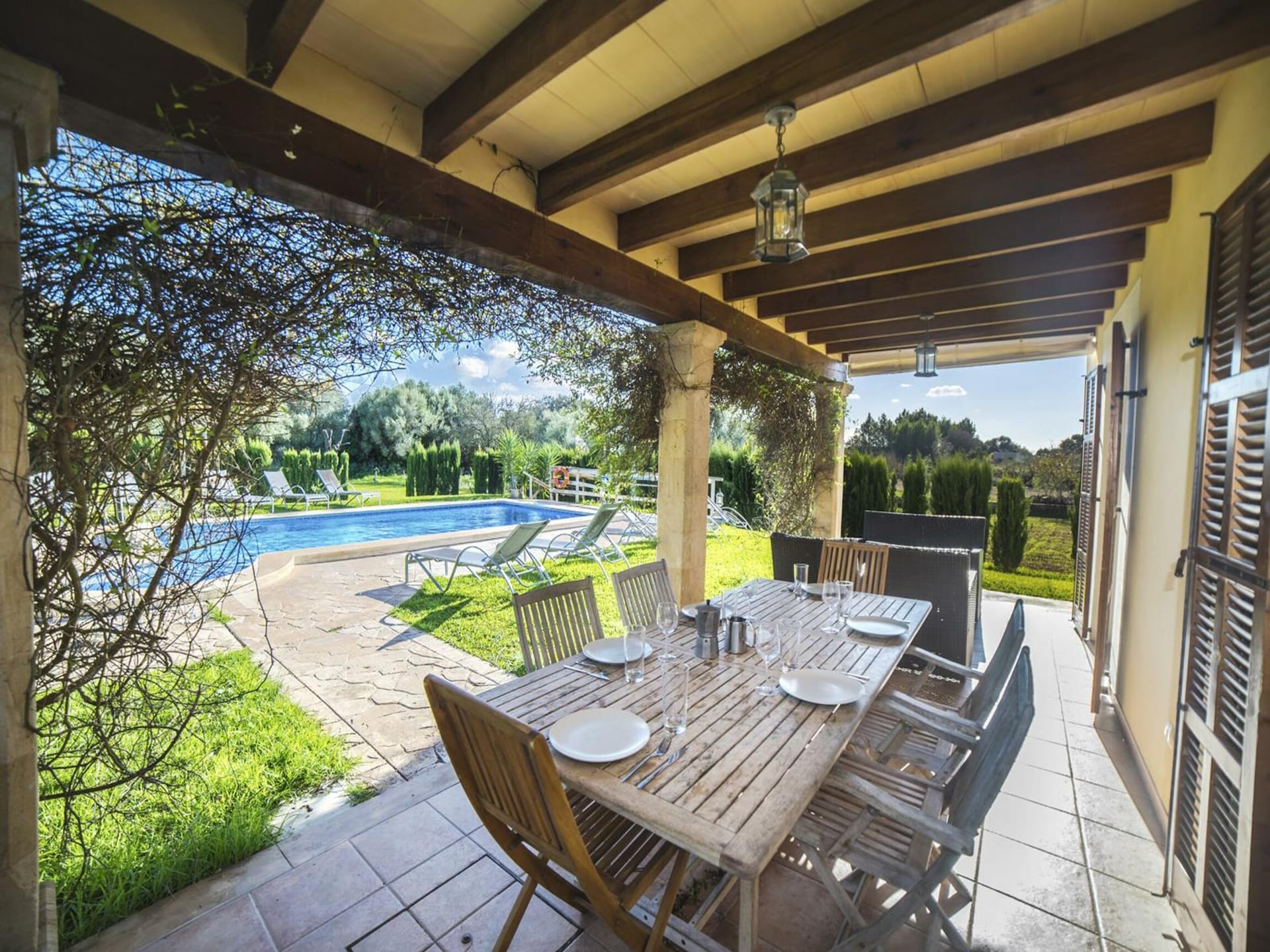 Ruim vakantiehuis met privézwembad en speeltuin in Inca, Mallorca - foto 22