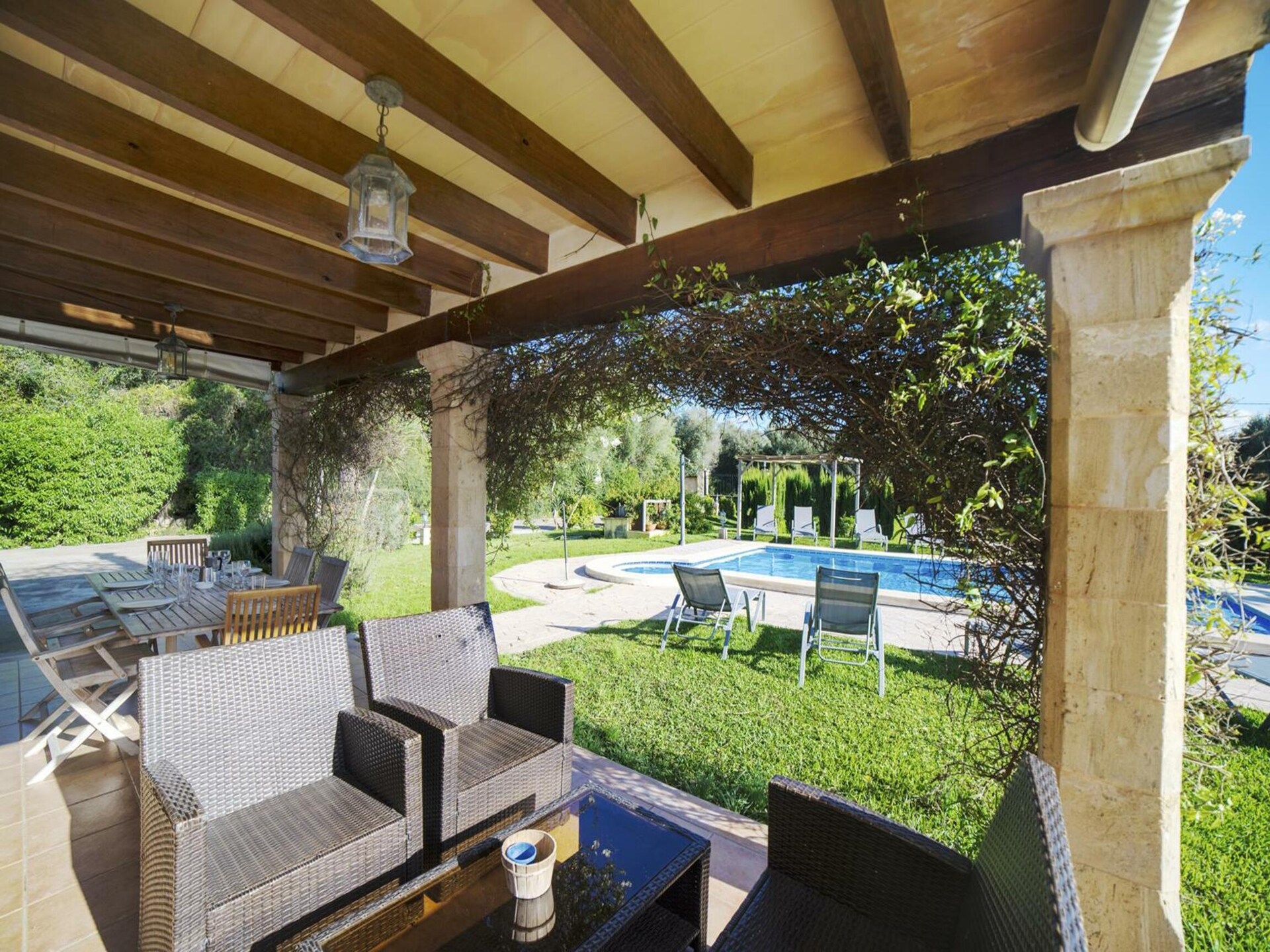Ruim vakantiehuis met privézwembad en speeltuin in Inca, Mallorca - foto 2