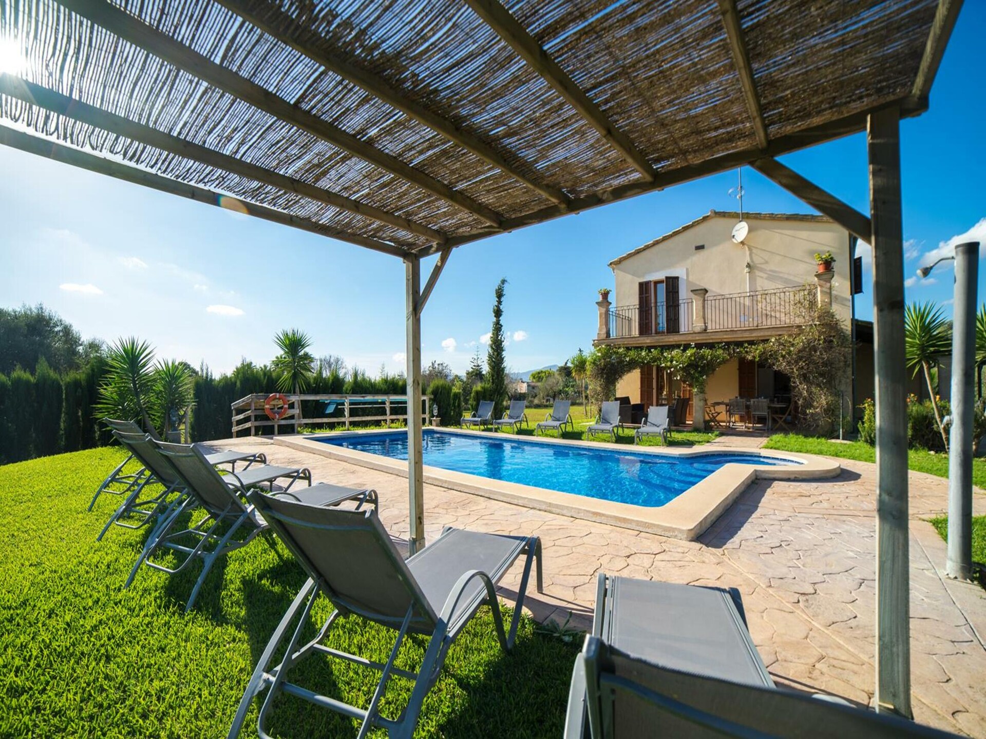 Ruim vakantiehuis met privézwembad en speeltuin in Inca, Mallorca - foto 23