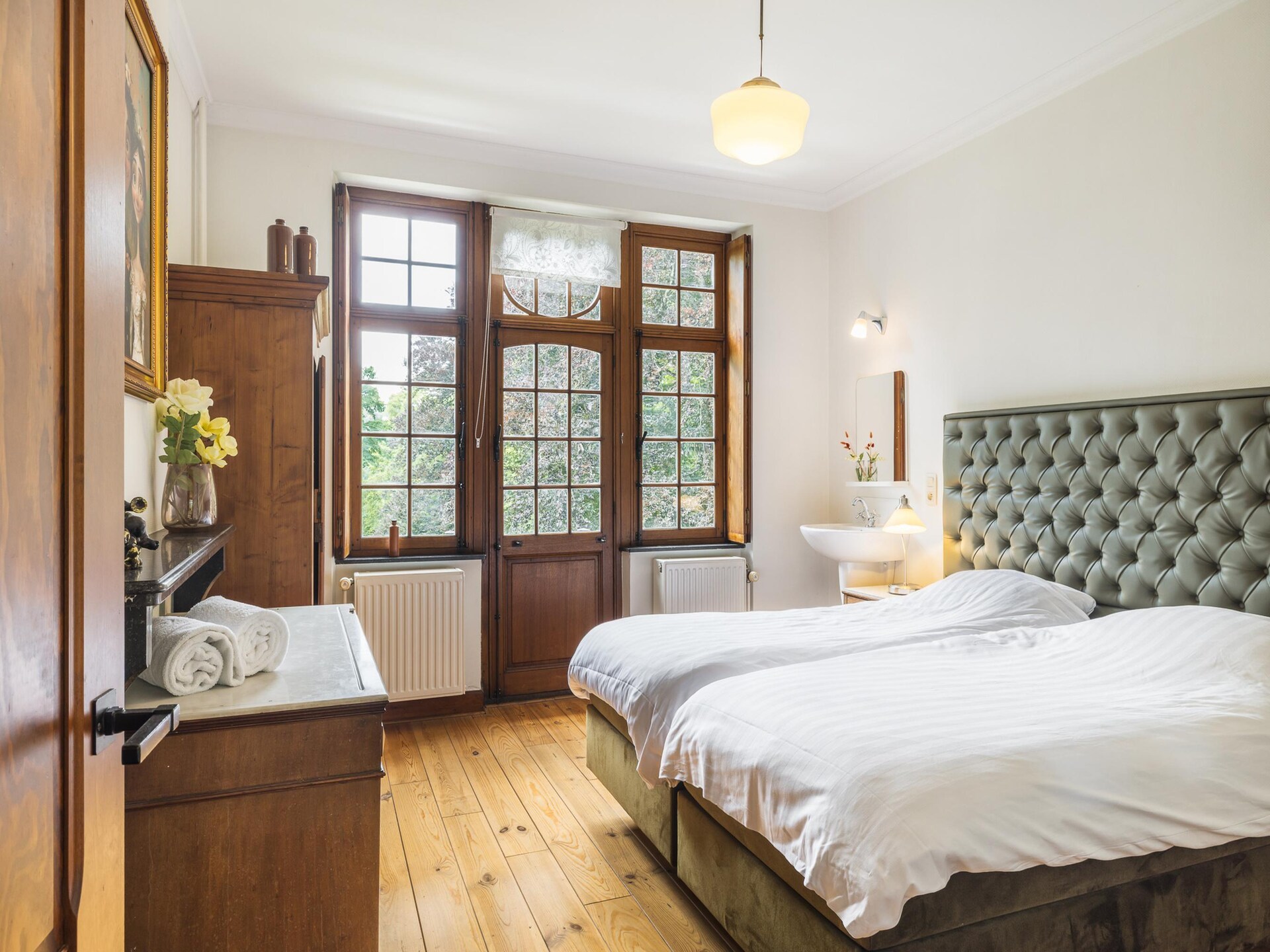 Villa Bel Air: Ruime groepsvilla voor 27 personen in het centrum van Spa - foto 17