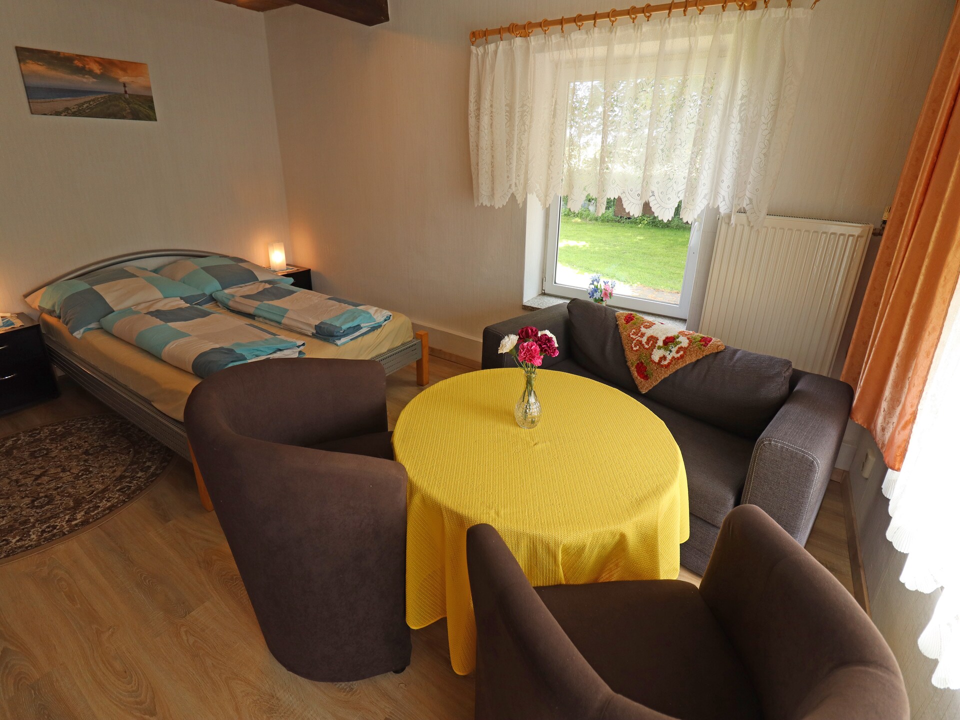 Knus appartement op het platteland, 12 km van strand Kühlungsborn - foto 7