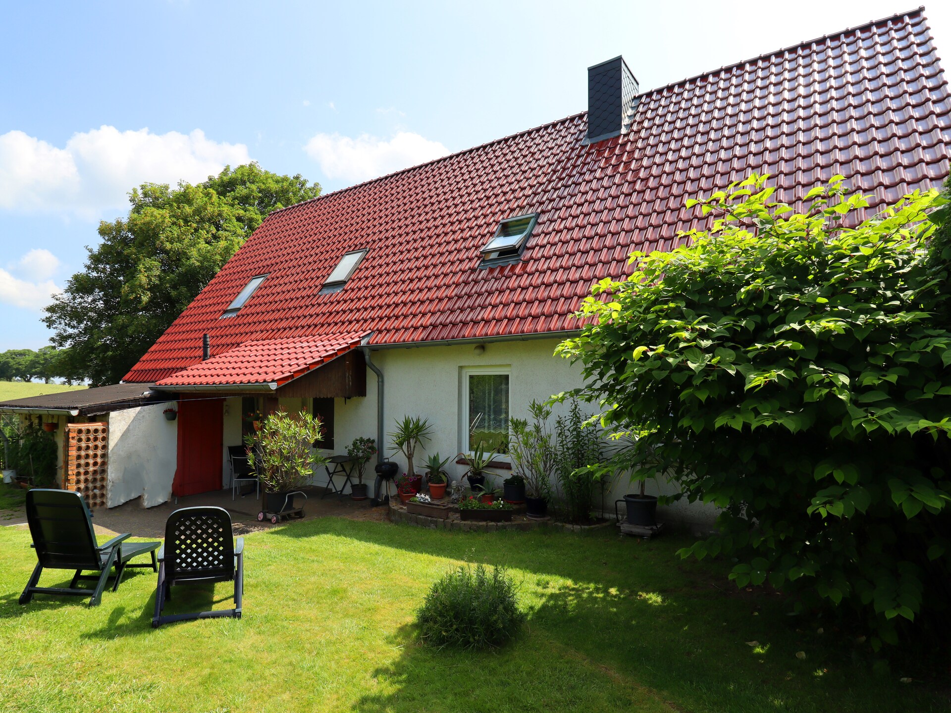 Knus appartement op het platteland, 12 km van strand Kühlungsborn - foto 1