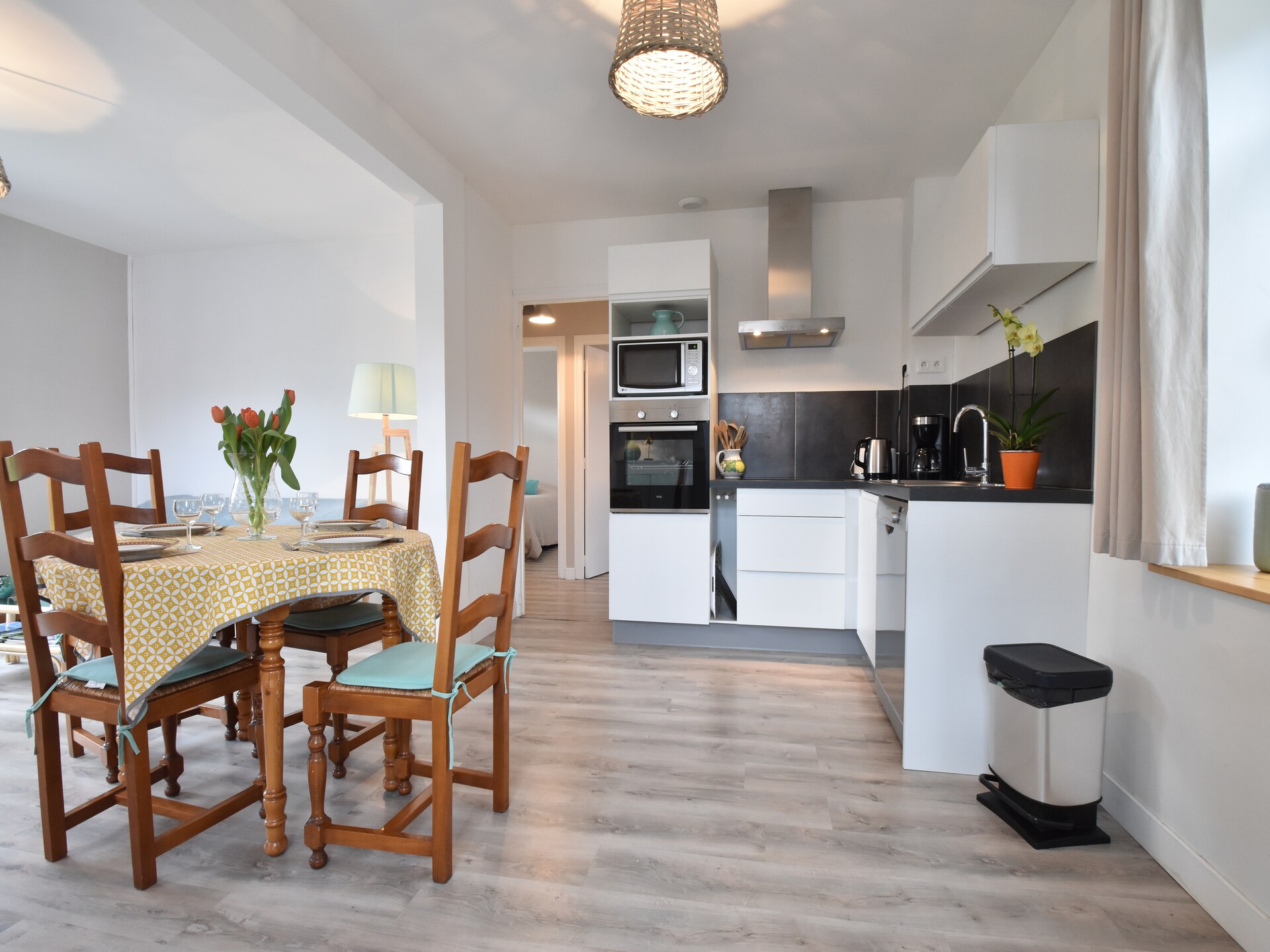 Modern landhuis met omheinde tuin, 2 km van het strand van Cosqueville - foto 12