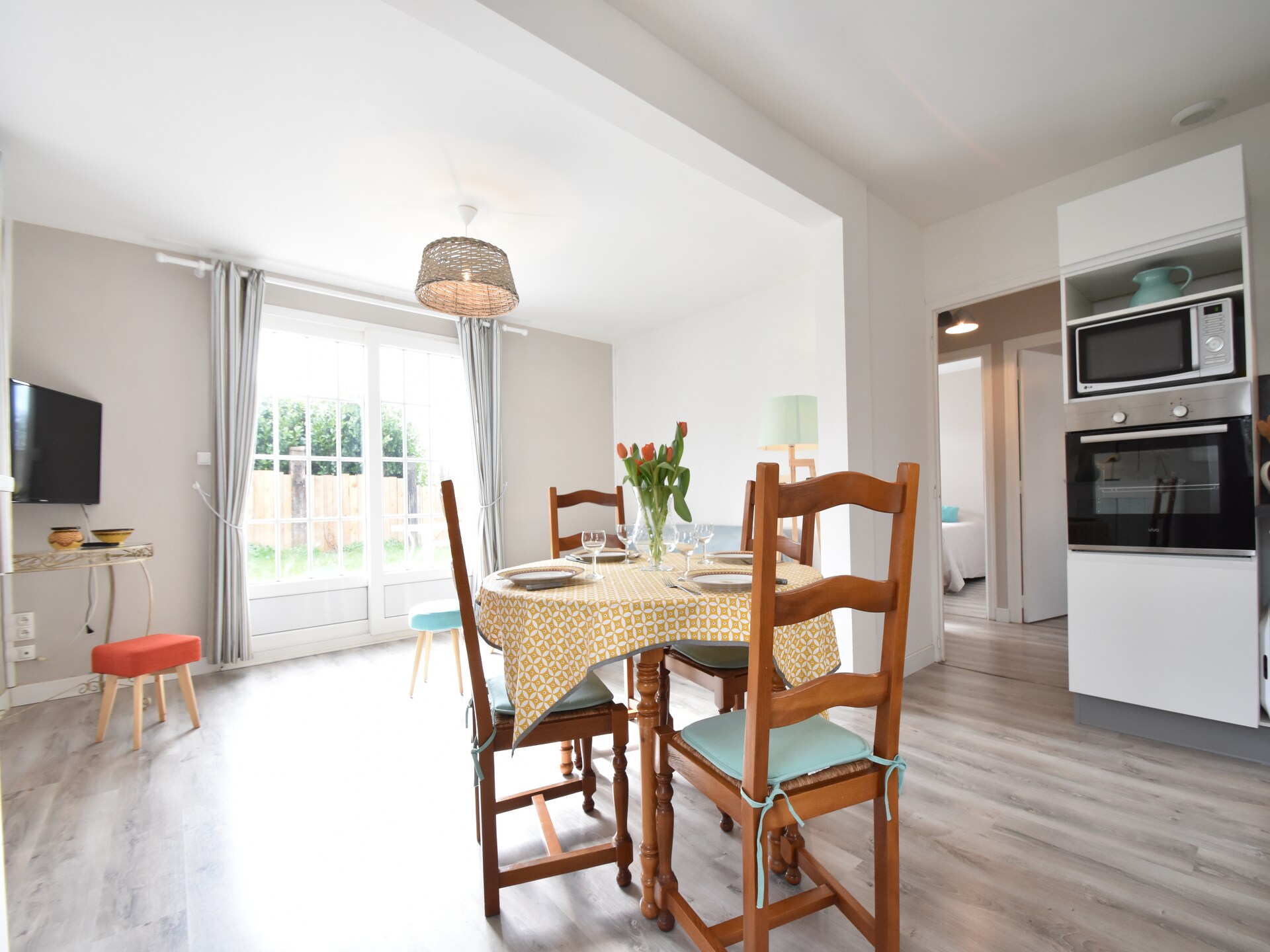 Modern landhuis met omheinde tuin, 2 km van het strand van Cosqueville - foto 10