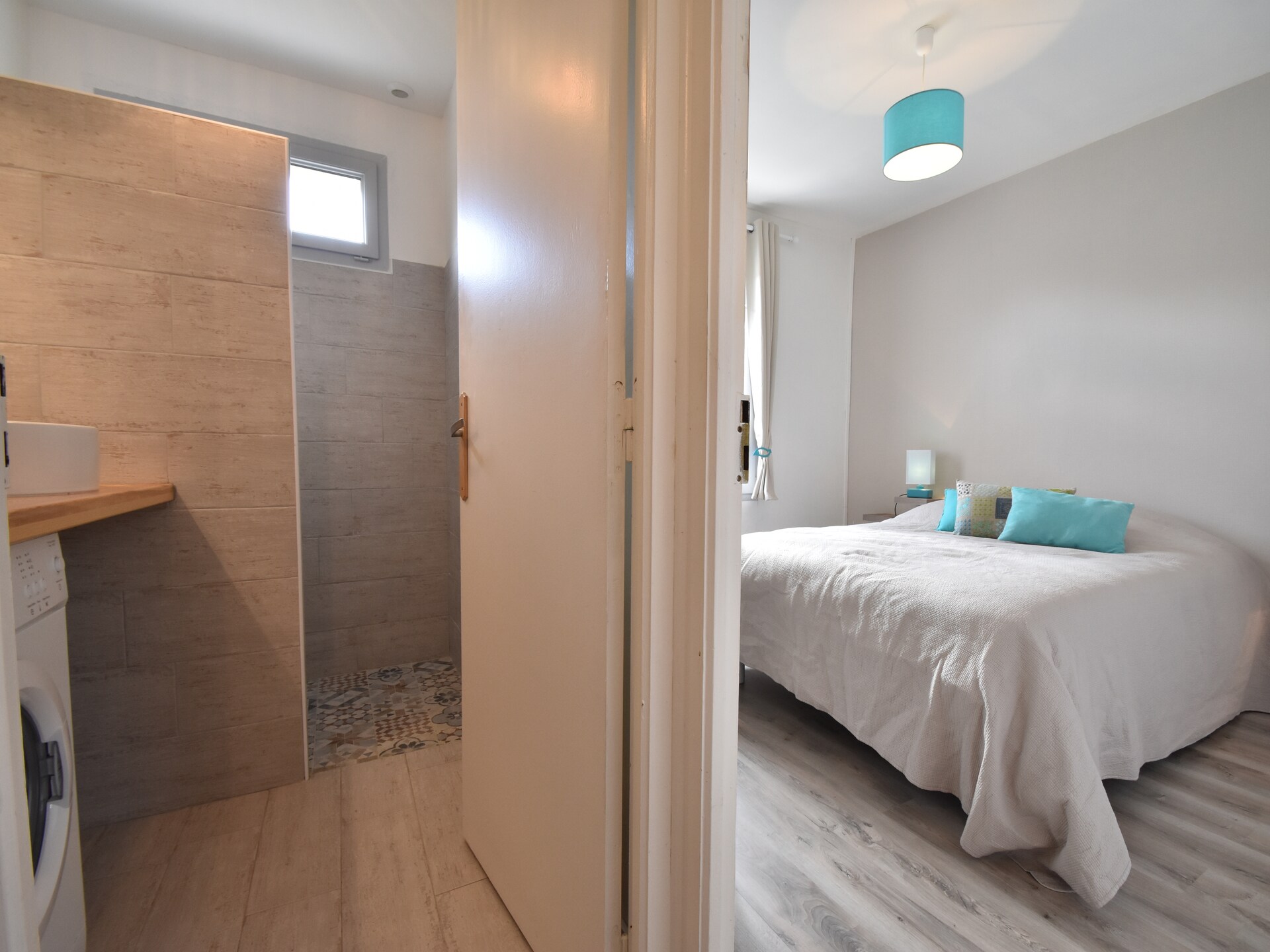 Modern landhuis met omheinde tuin, 2 km van het strand van Cosqueville - foto 14
