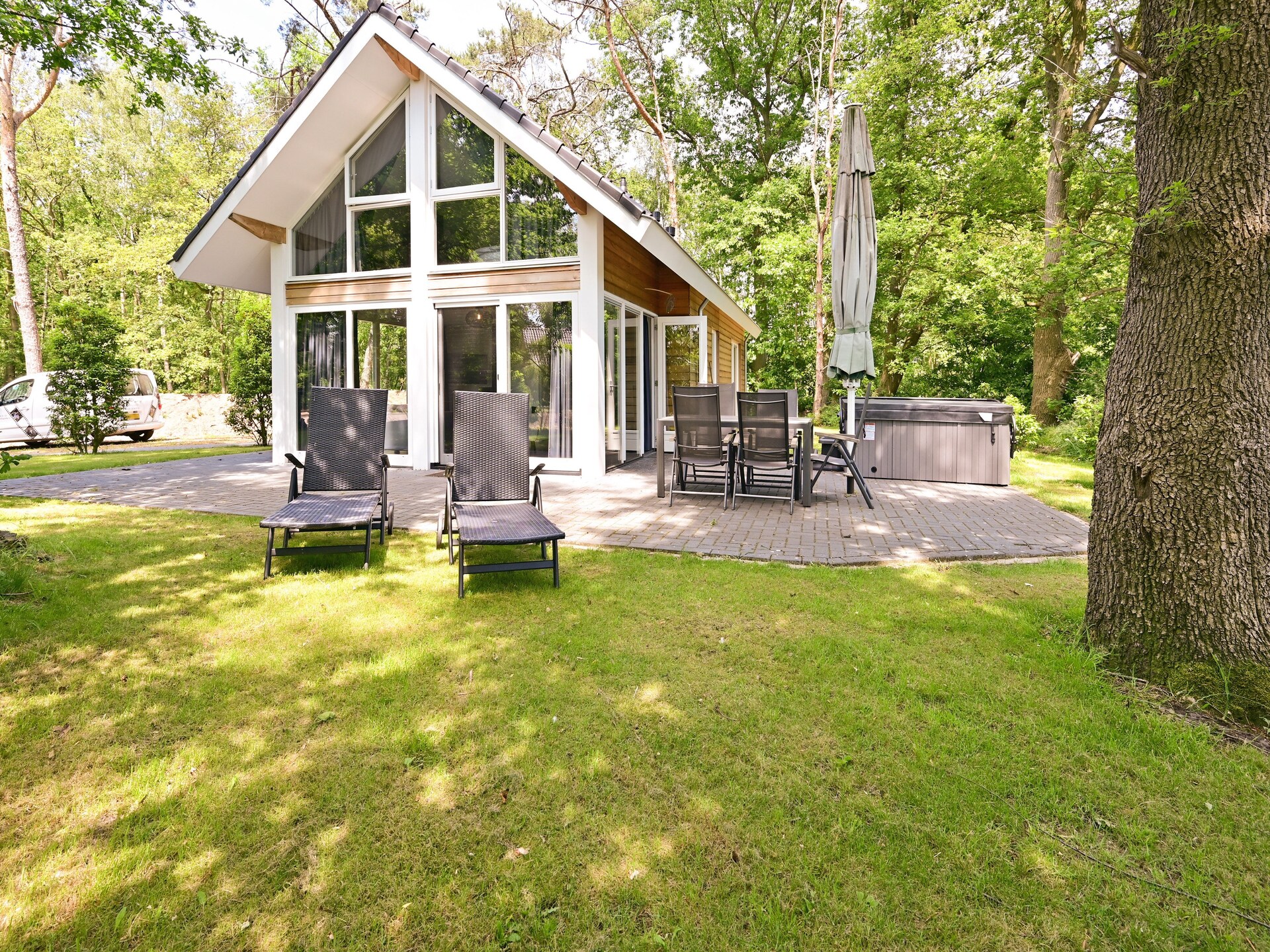 Wellness vakantiehuis Zijzicht met sauna en bubbelbad in bosrijk Reutum - foto 25