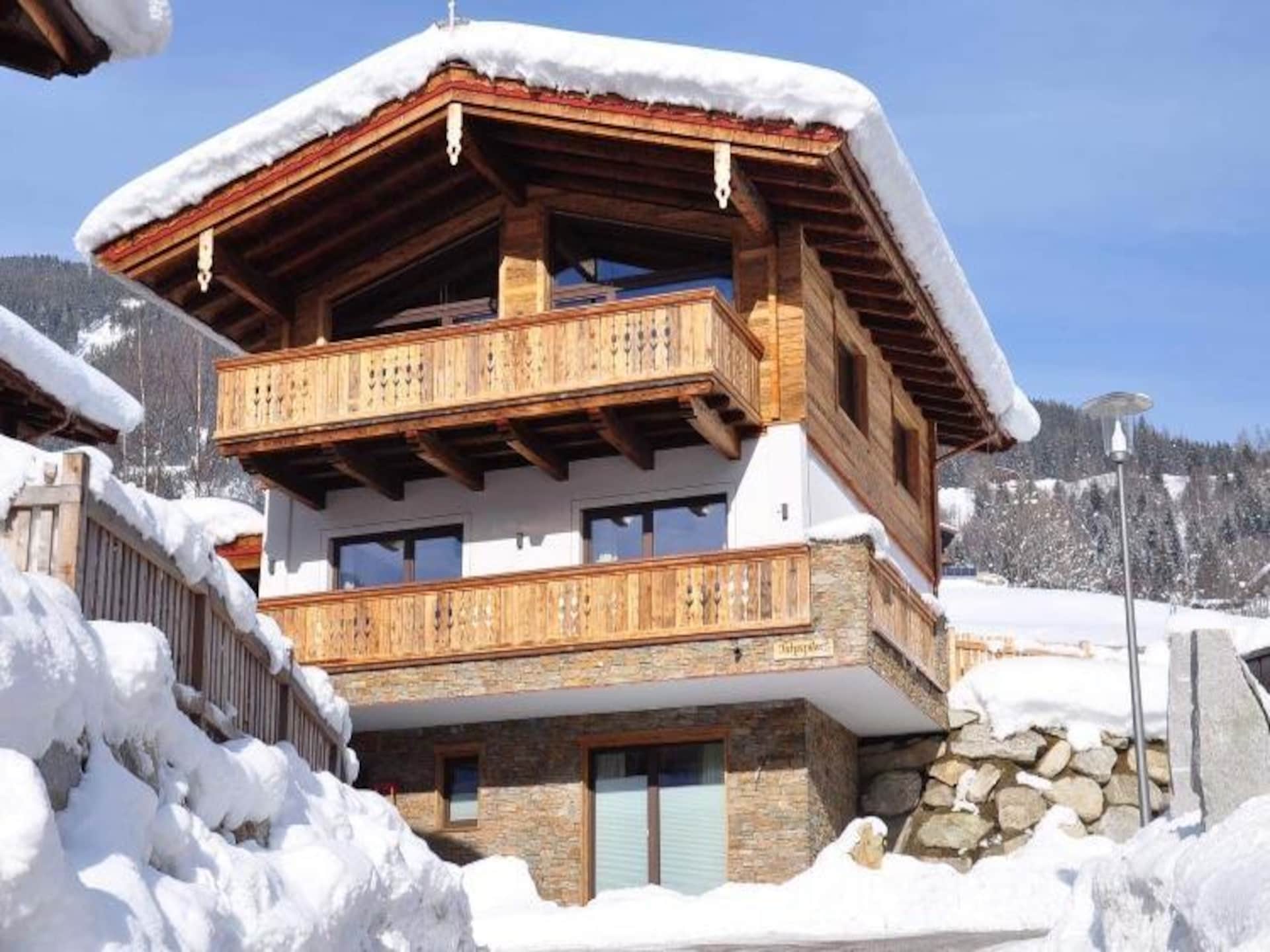 Aan de piste: Luxe Nationalpark Chalet Tulpspitze in Neukirchen - foto 33