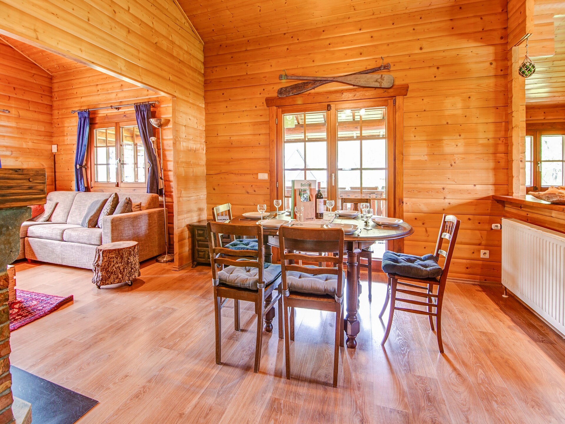 Vintage chalet voor 6 in de bossen van de Ardennen bij Aywaille - foto 15