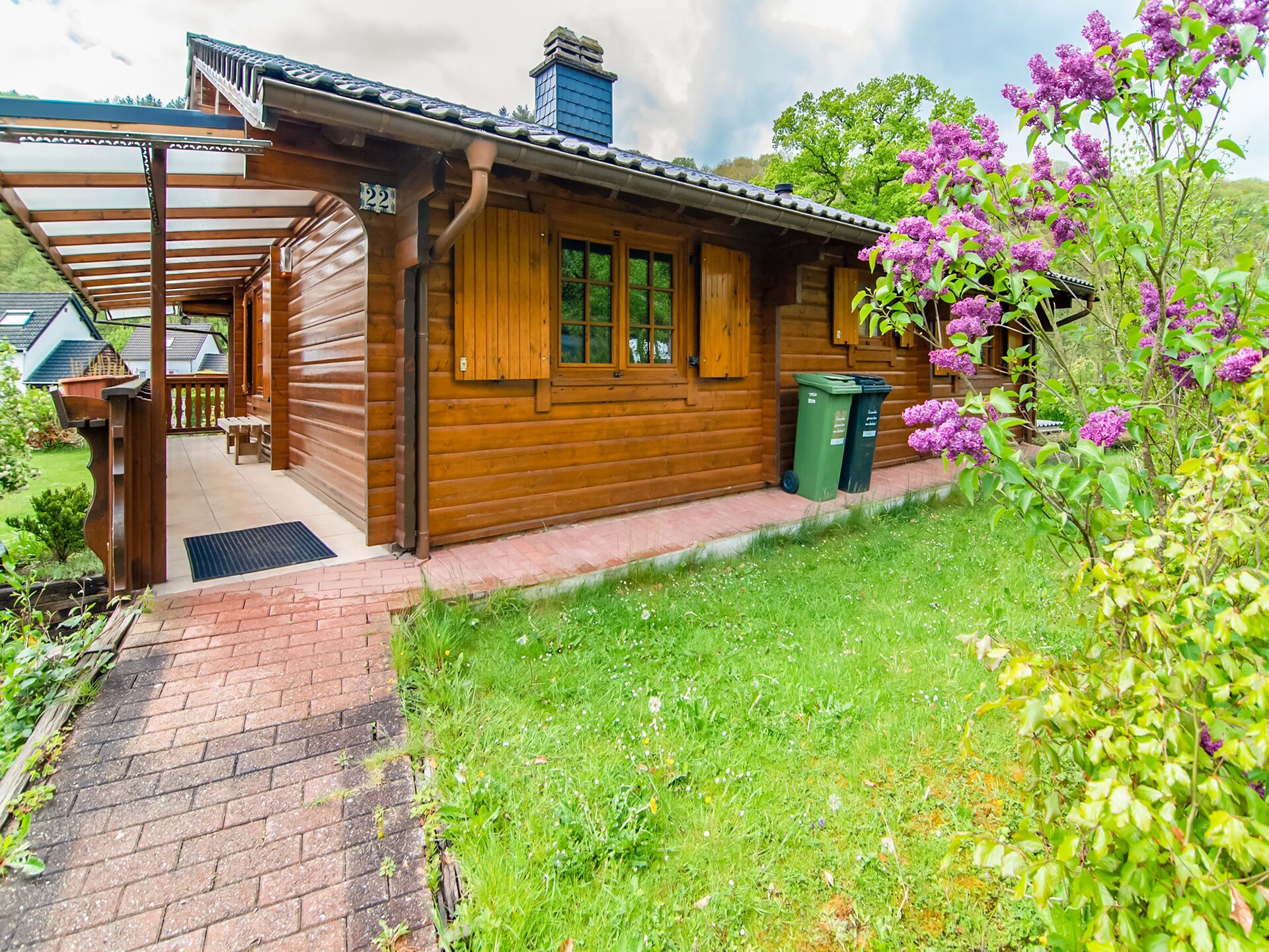 Vintage chalet voor 6 in de bossen van de Ardennen bij Aywaille - foto 33