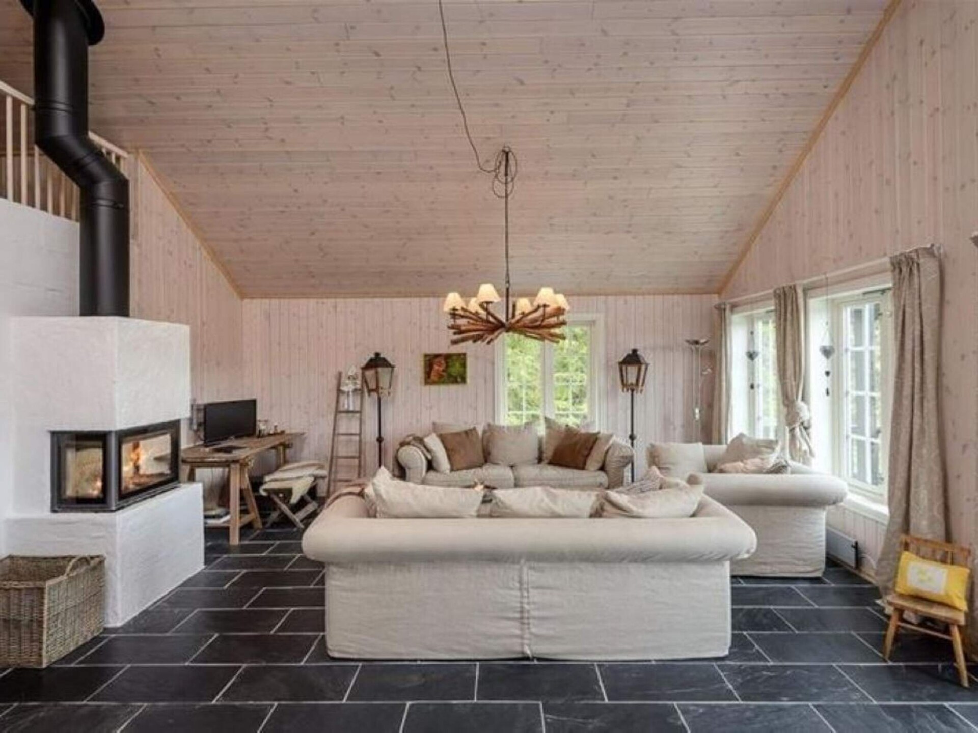 Modern vakantiehuis in Fåvang met panoramisch uitzicht op Kvitfjell - foto 8