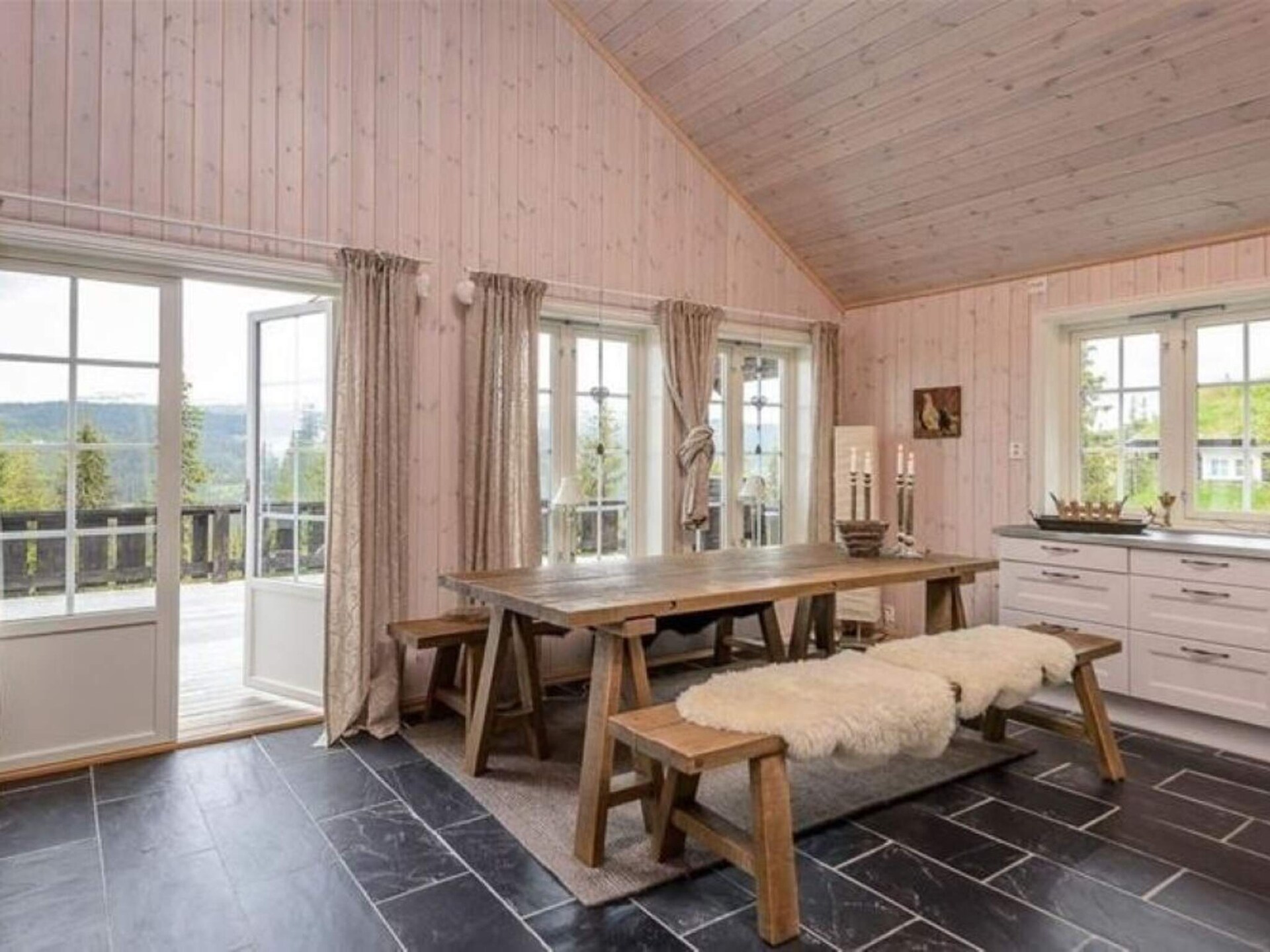 Modern vakantiehuis in Fåvang met panoramisch uitzicht op Kvitfjell - foto 13
