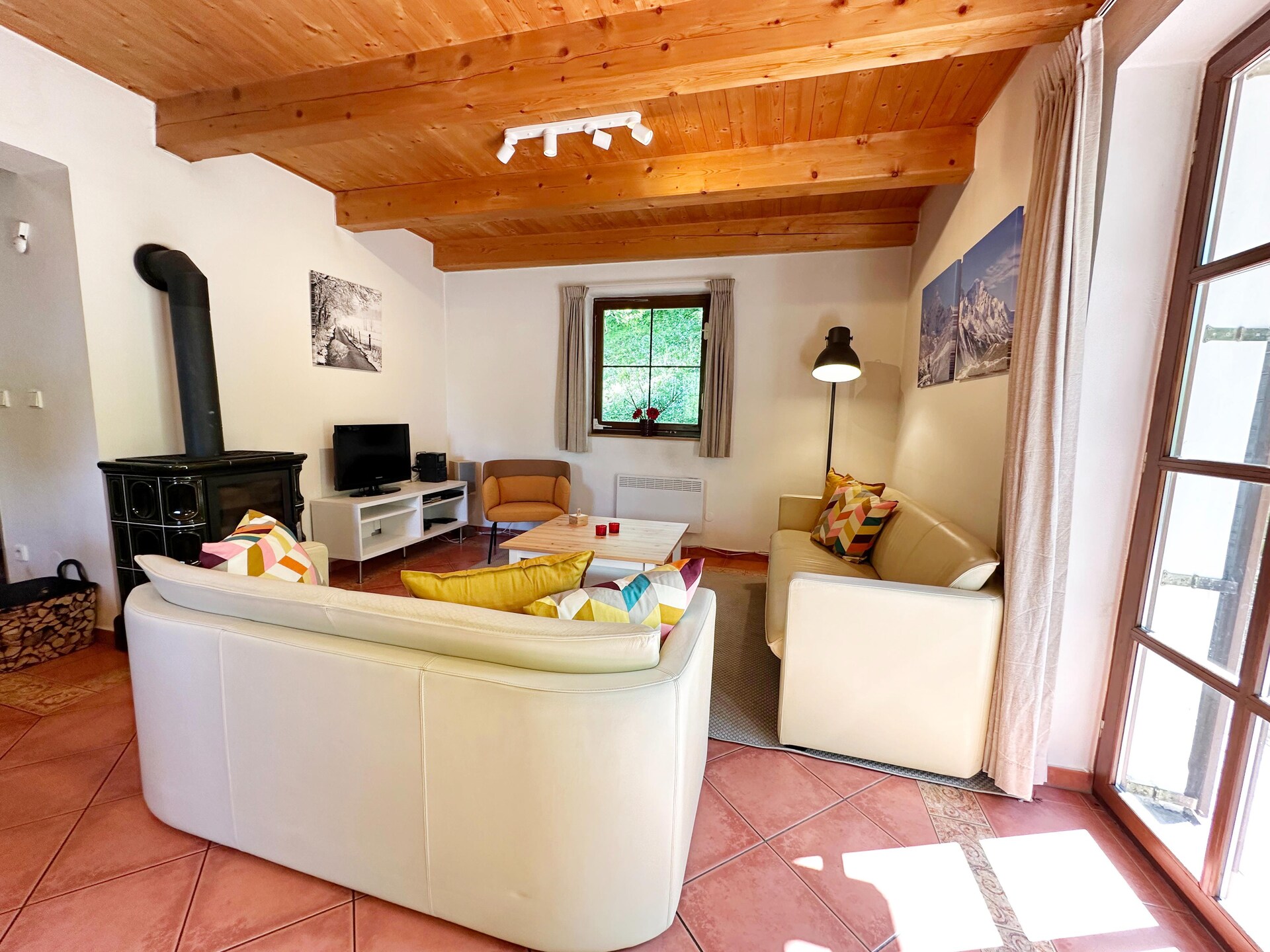 Rustiek vakantiehuis voor 8 aan de golfbaan in het Reuzengebergte - foto 2