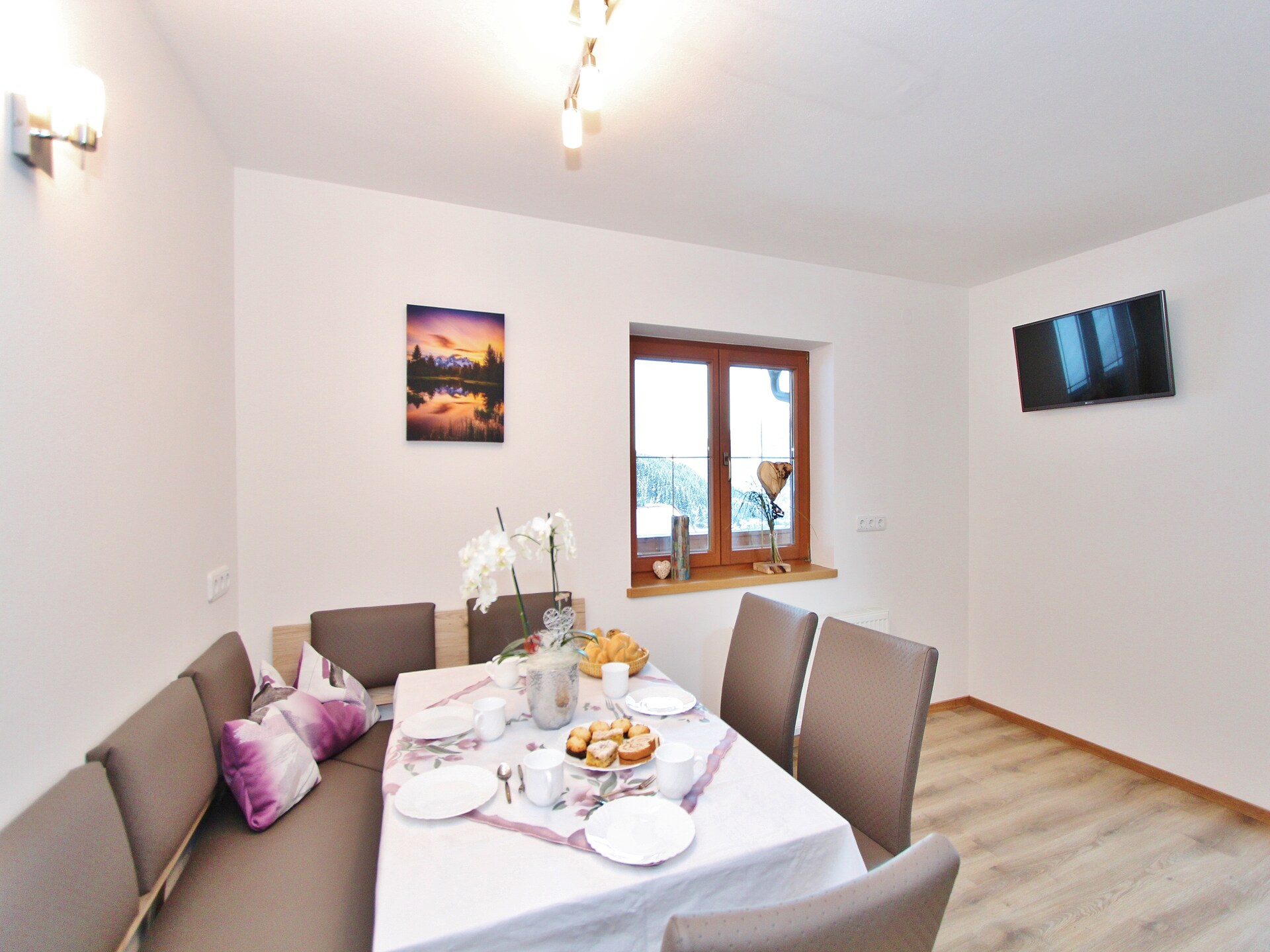 Bergappartement met balkon en uitzicht op Hohe Tauern bij Wald im Pinzgau - foto 8