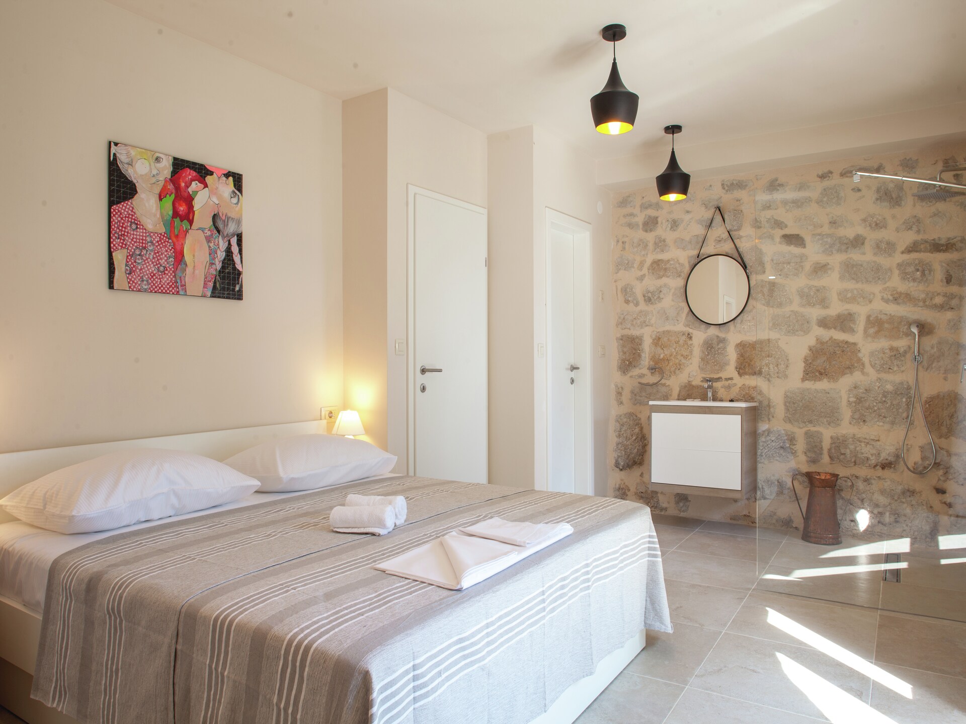Villa View in Podgora: Moderne villa met privézwembad en zeezicht - foto 24