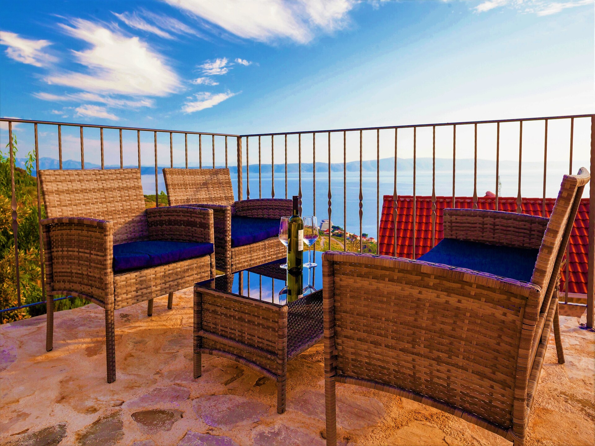 Villa View in Podgora: Moderne villa met privézwembad en zeezicht - foto 4
