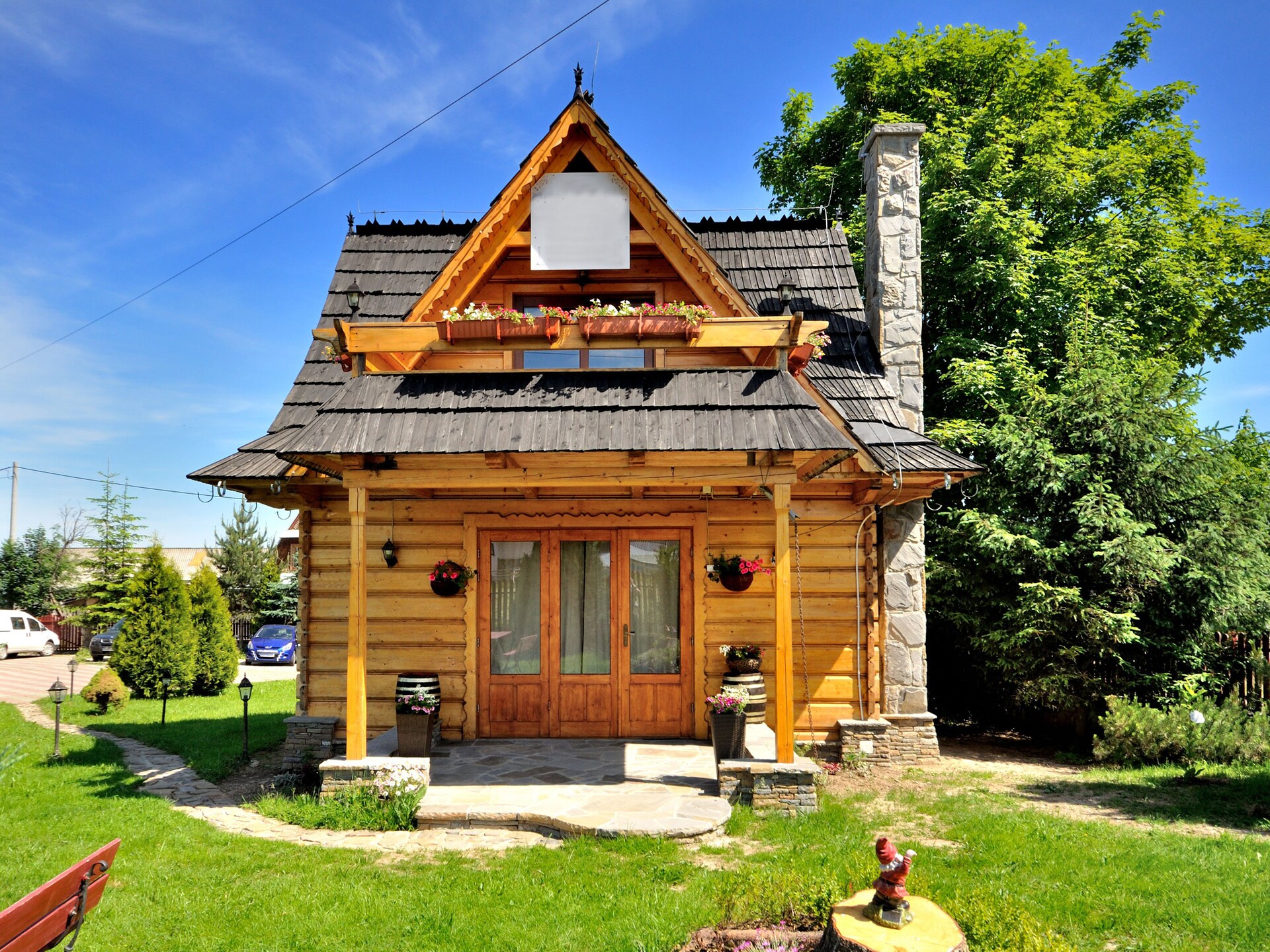 Vrijstaand chalet aan de voet van de Tatra met sauna en bubbelbad - foto 1