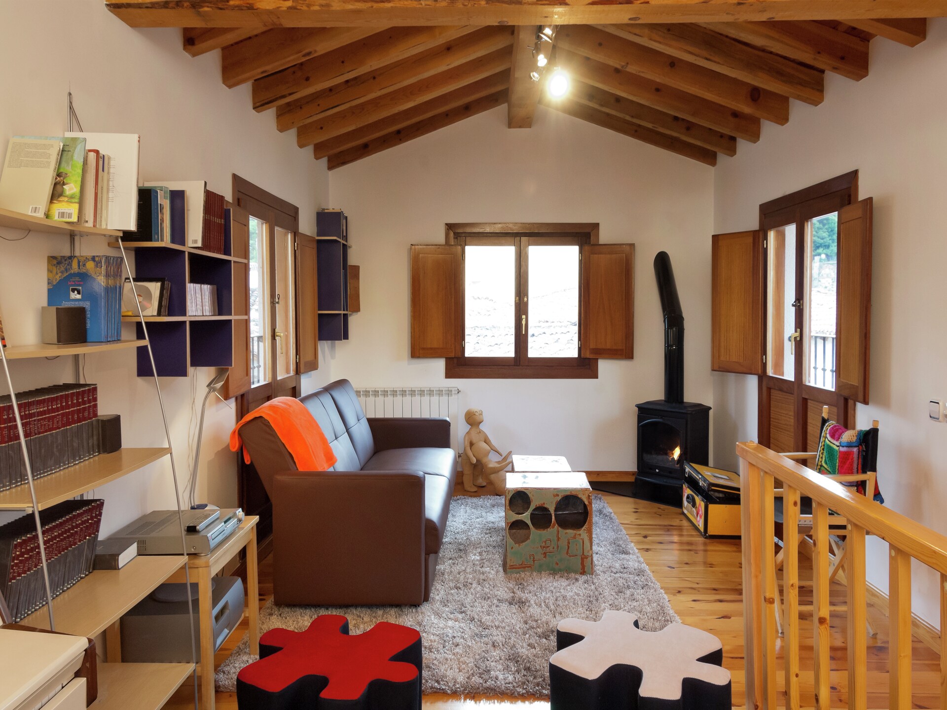 Ecologisch landhuis in Torrecilla en Cameros met uitzicht op de bergen - foto 7