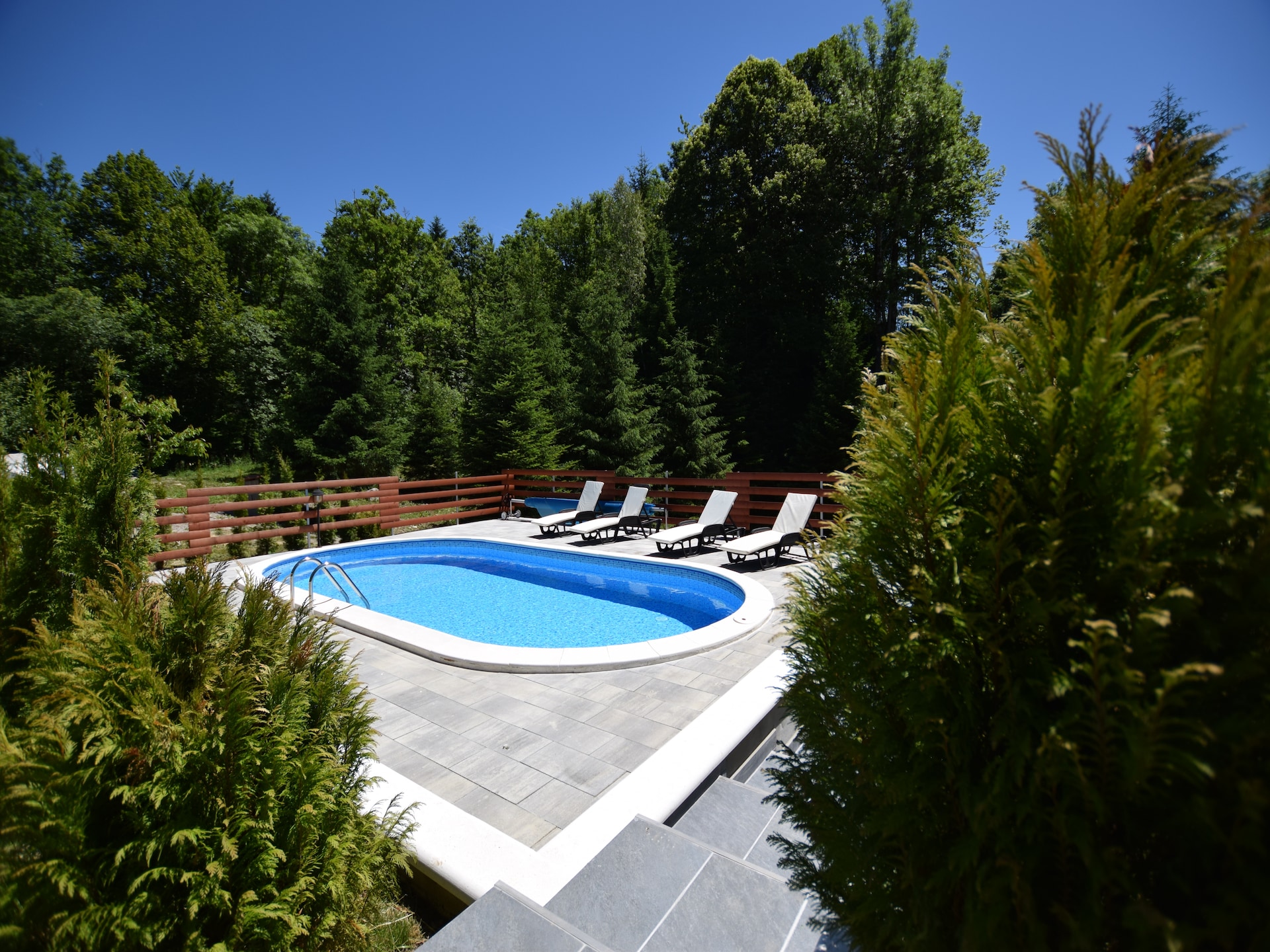 Centraal gelegen vakantiehuis in Brod Moravice met privézwembad - foto 8