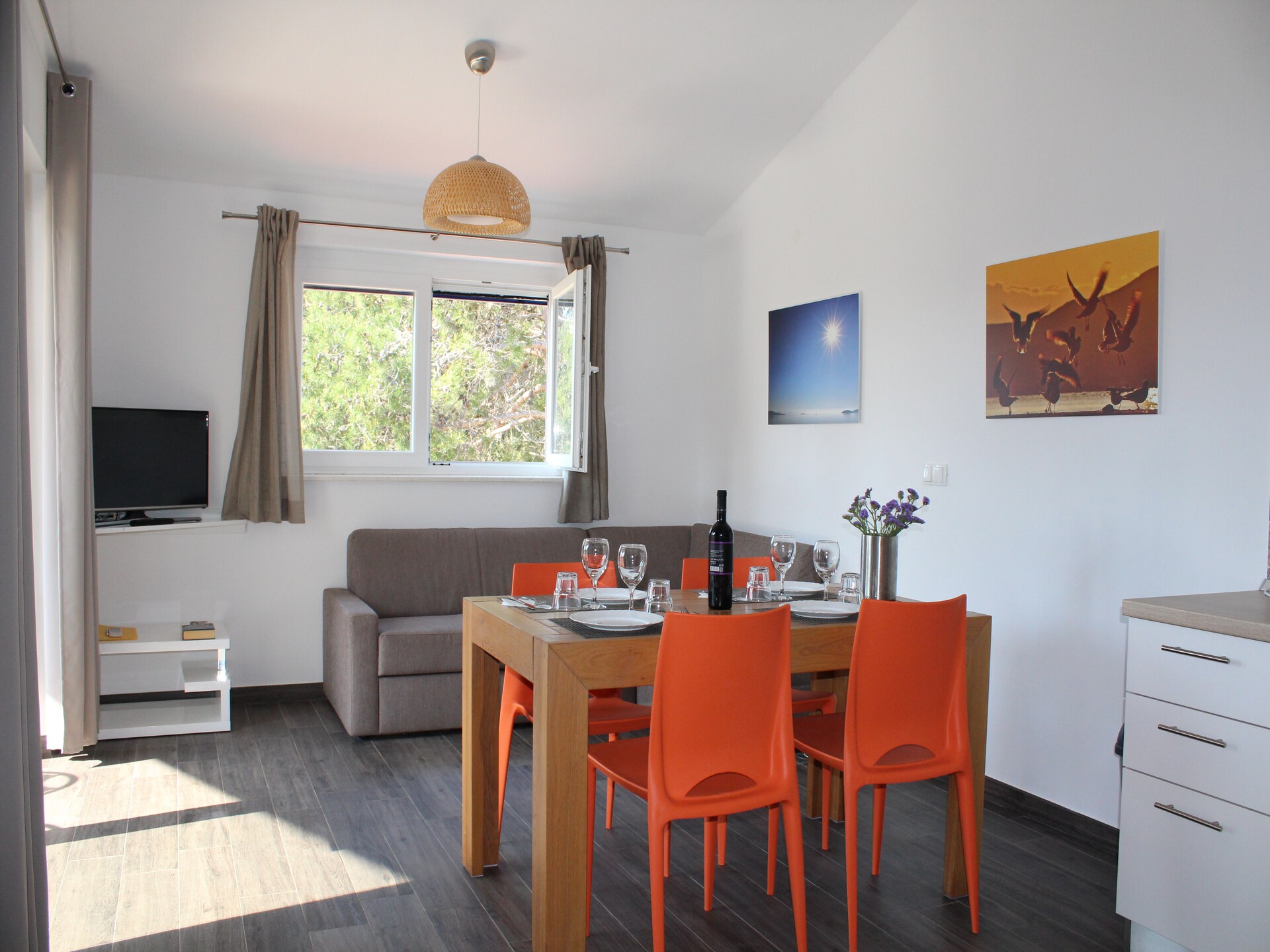 Gorgonia S4: Ruim appartement met dakterras op 100m van zee in Verunic - foto 2