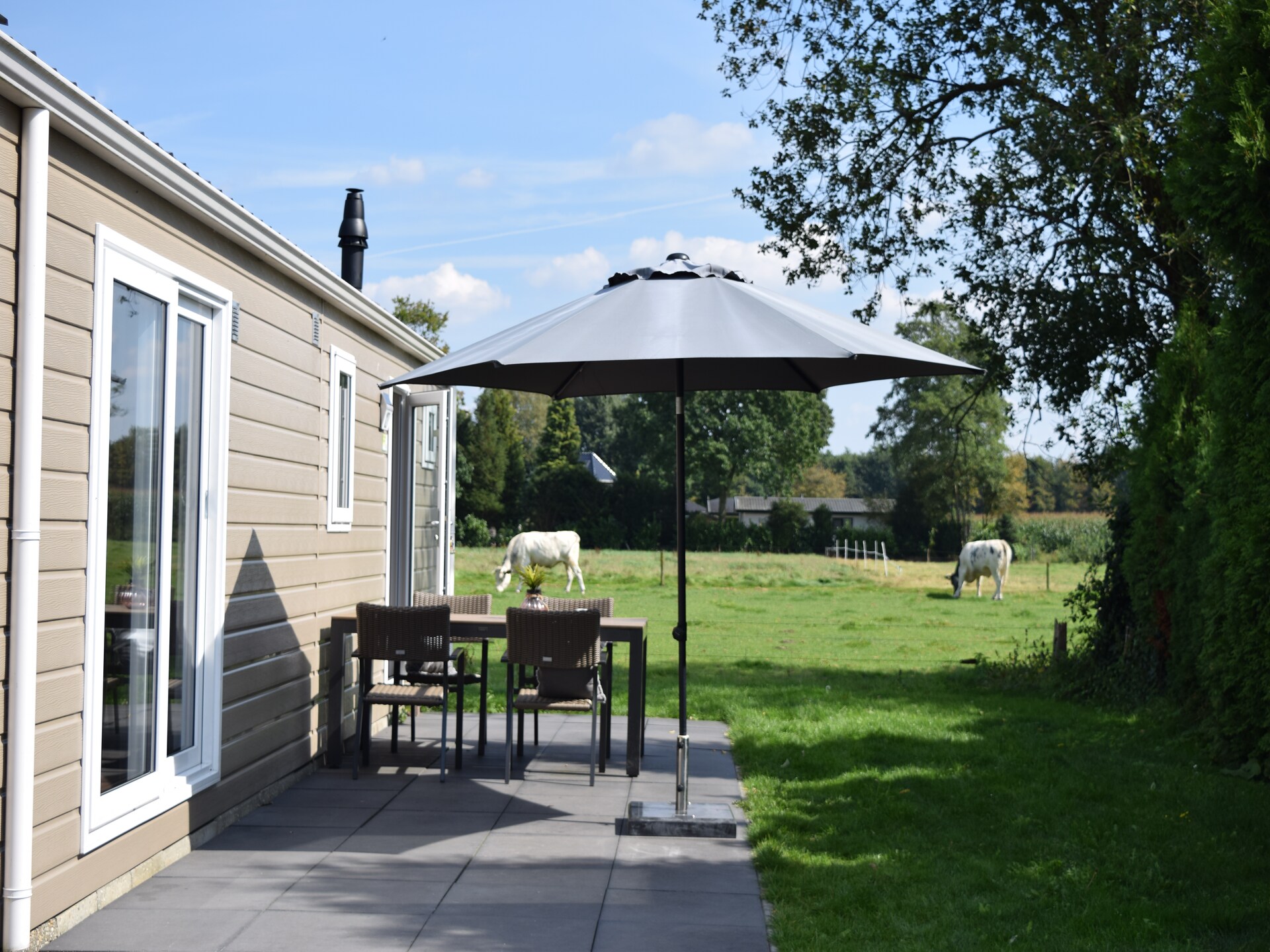 Knus vrijstaand chalet met tuin op Recreatiepark de Boshoek in Voorthuizen - foto 11