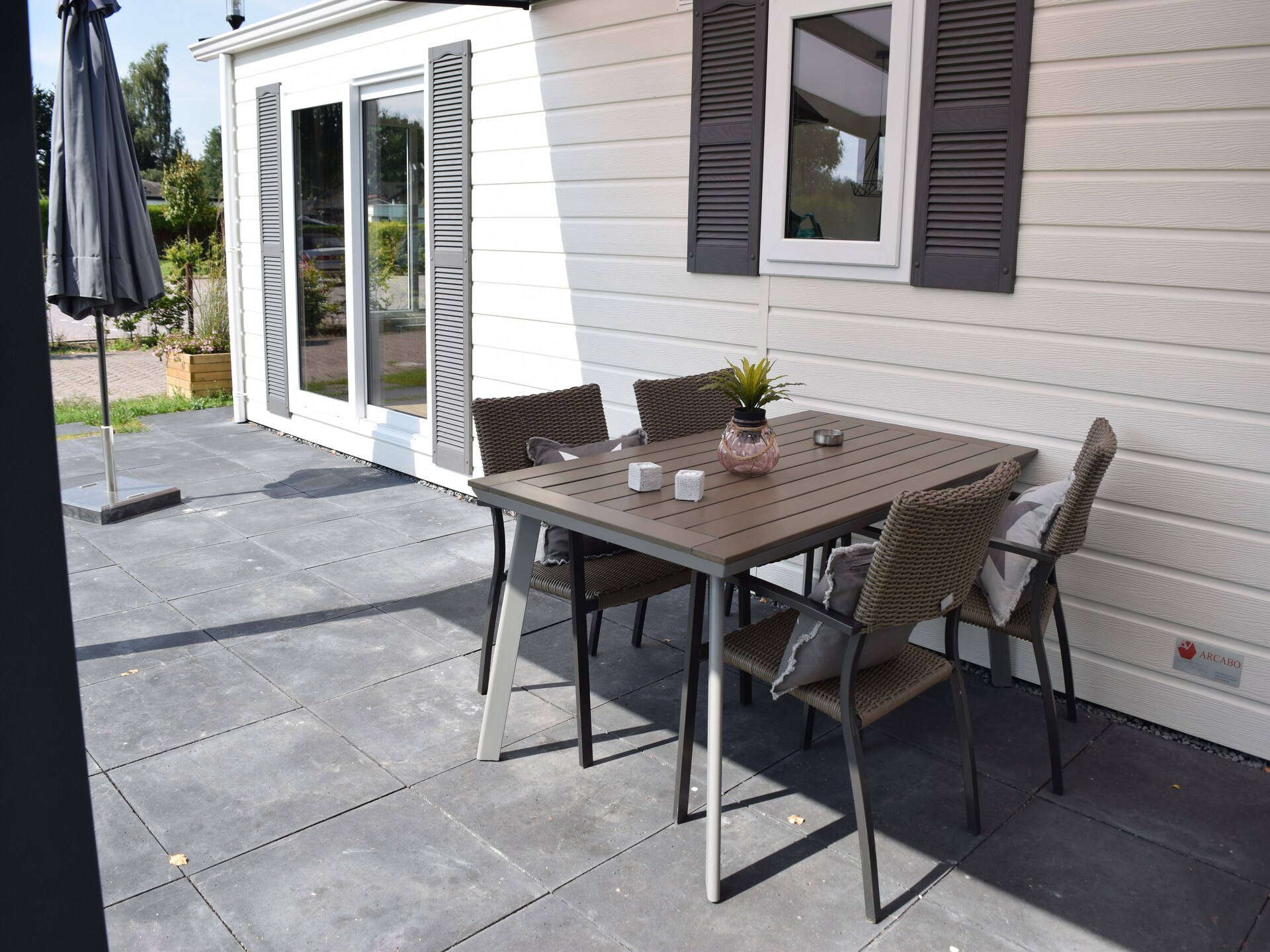 Knus vrijstaand chalet met tuin op Recreatiepark de Boshoek in Voorthuizen - foto 5