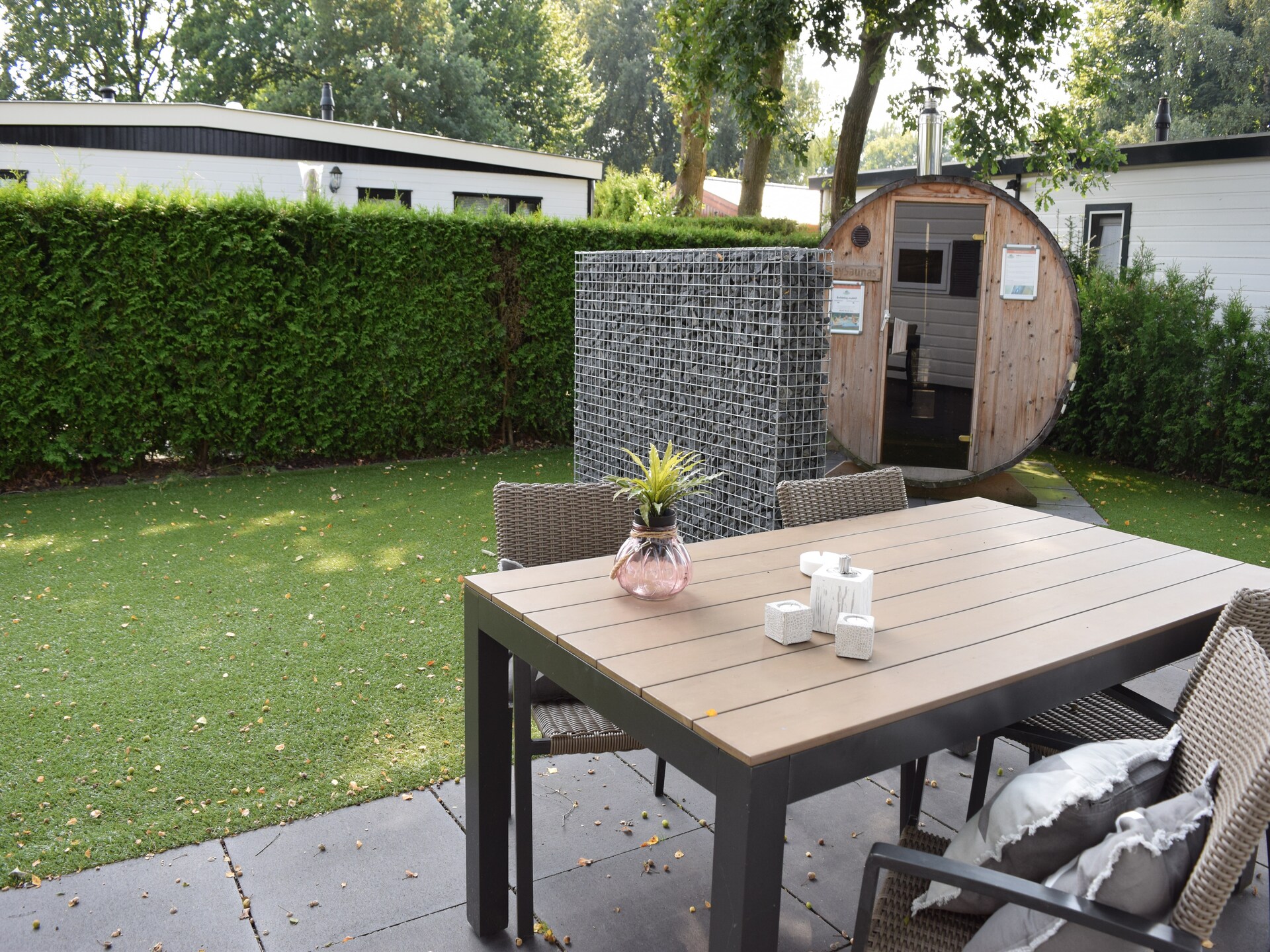 Modern chalet op Recreatiepark de Boshoek in Voorthuizen - foto 14